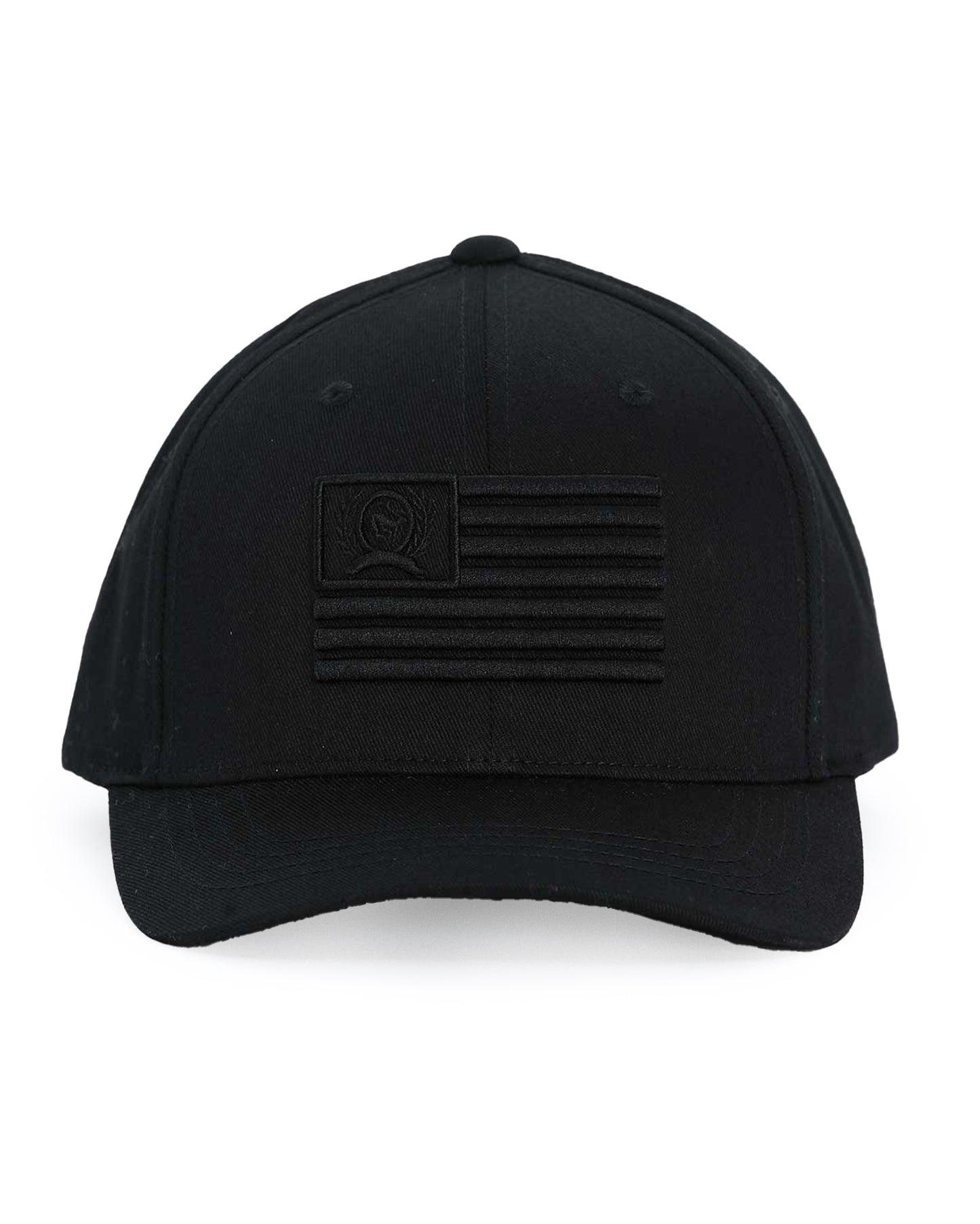 Fitted Flexfit Cap with American Flag