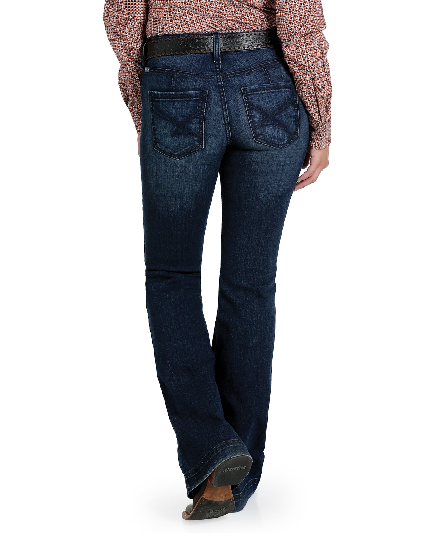 Women's Lynden Moderate Rise Slim Fit Denim Trouser Jeans - Mj81454080