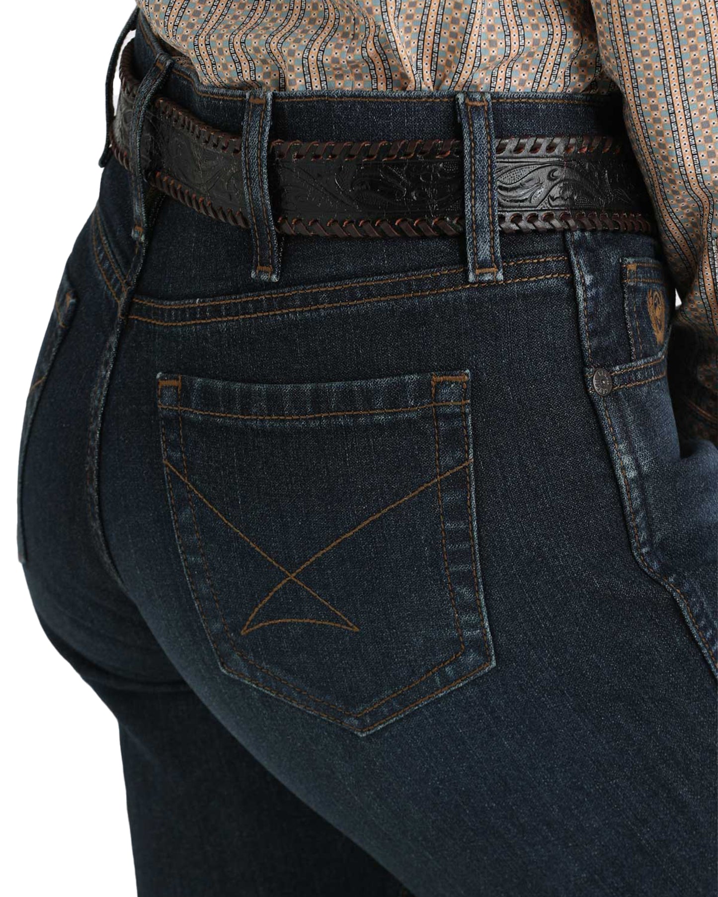 Women's Classic Mid Rise Boot Stretch Slim Fit Boot Cut Jeans - MJ84654071