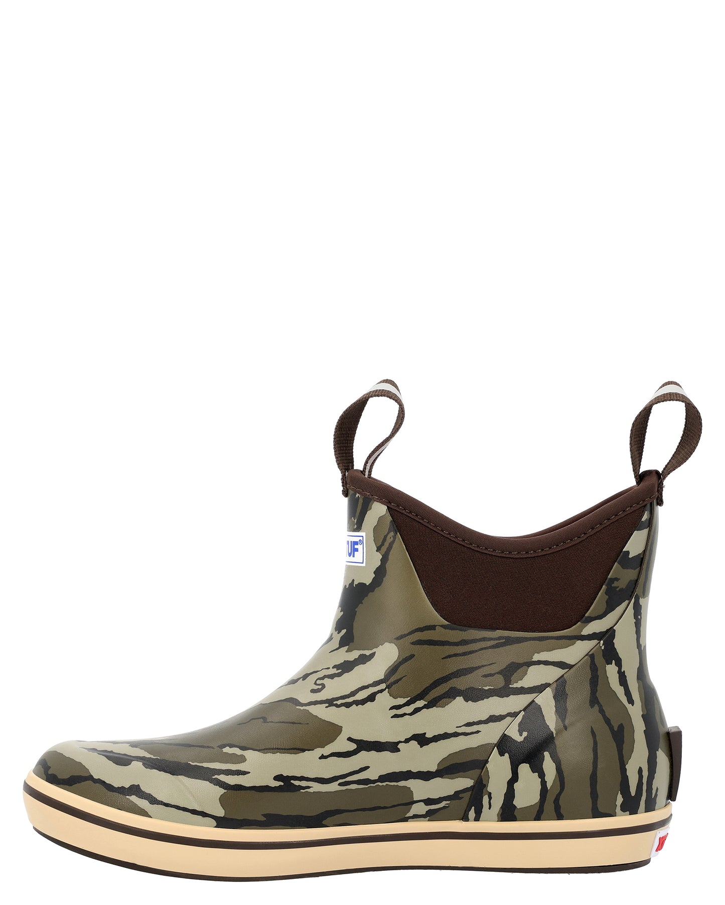Men's 6" Mossy Oak Bottomland Ankle Deck Boots