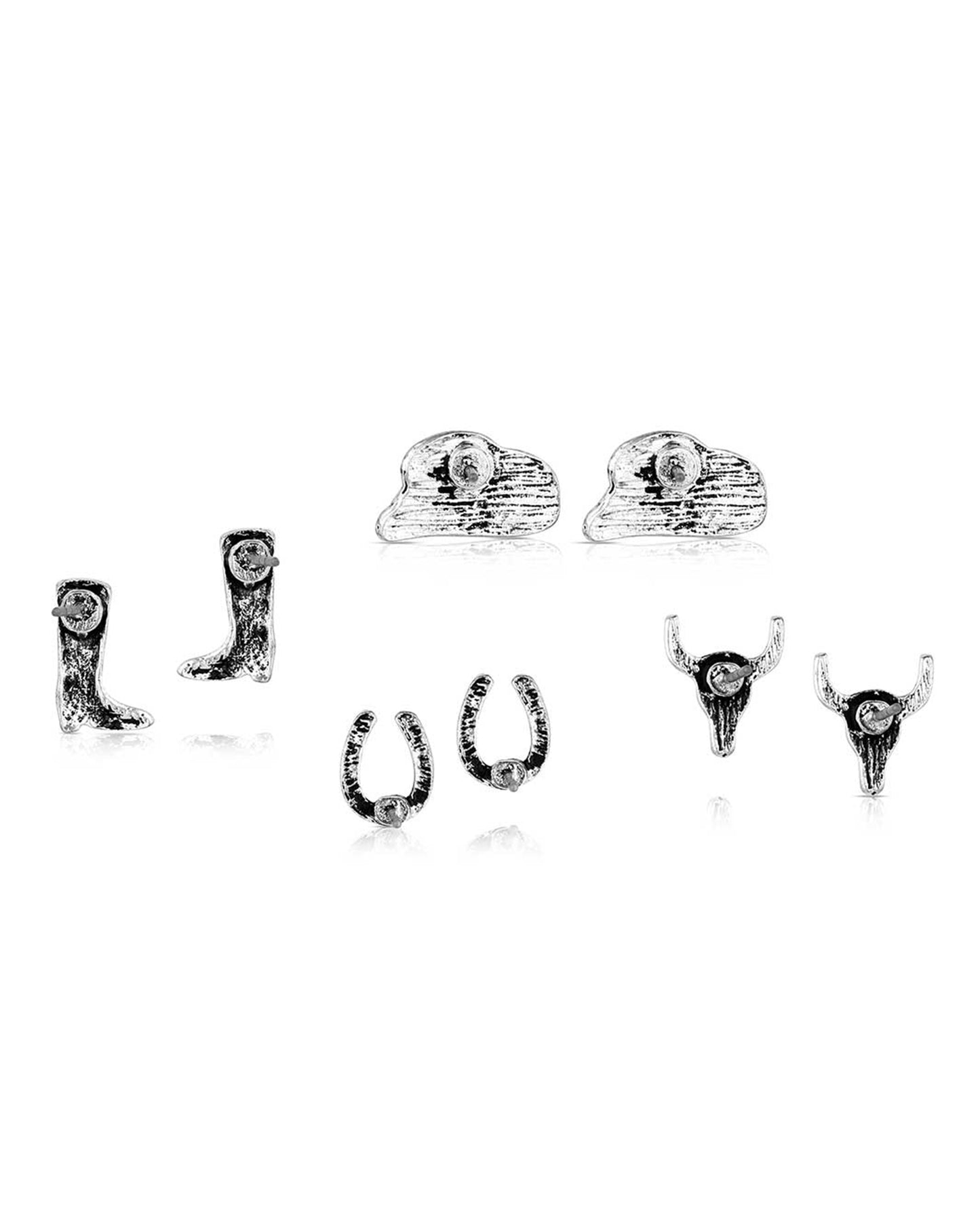 Boot Scootin Post Earring Set