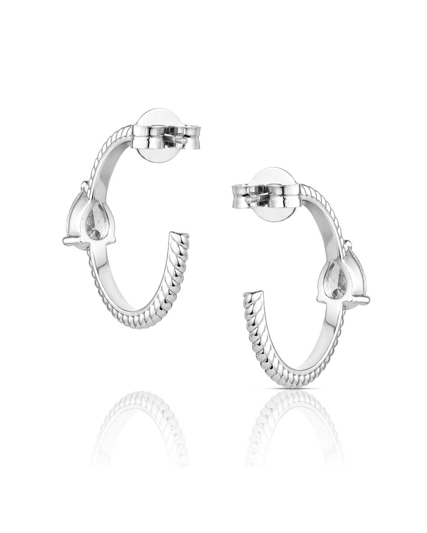 Wandering Trail Hoop Earrings - Er6455