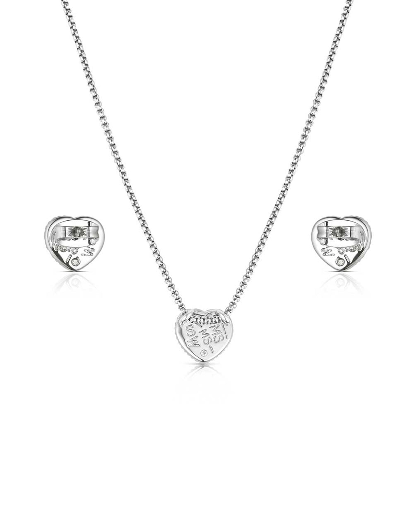 Trio Of Hearts Jewelry Set - Js6473