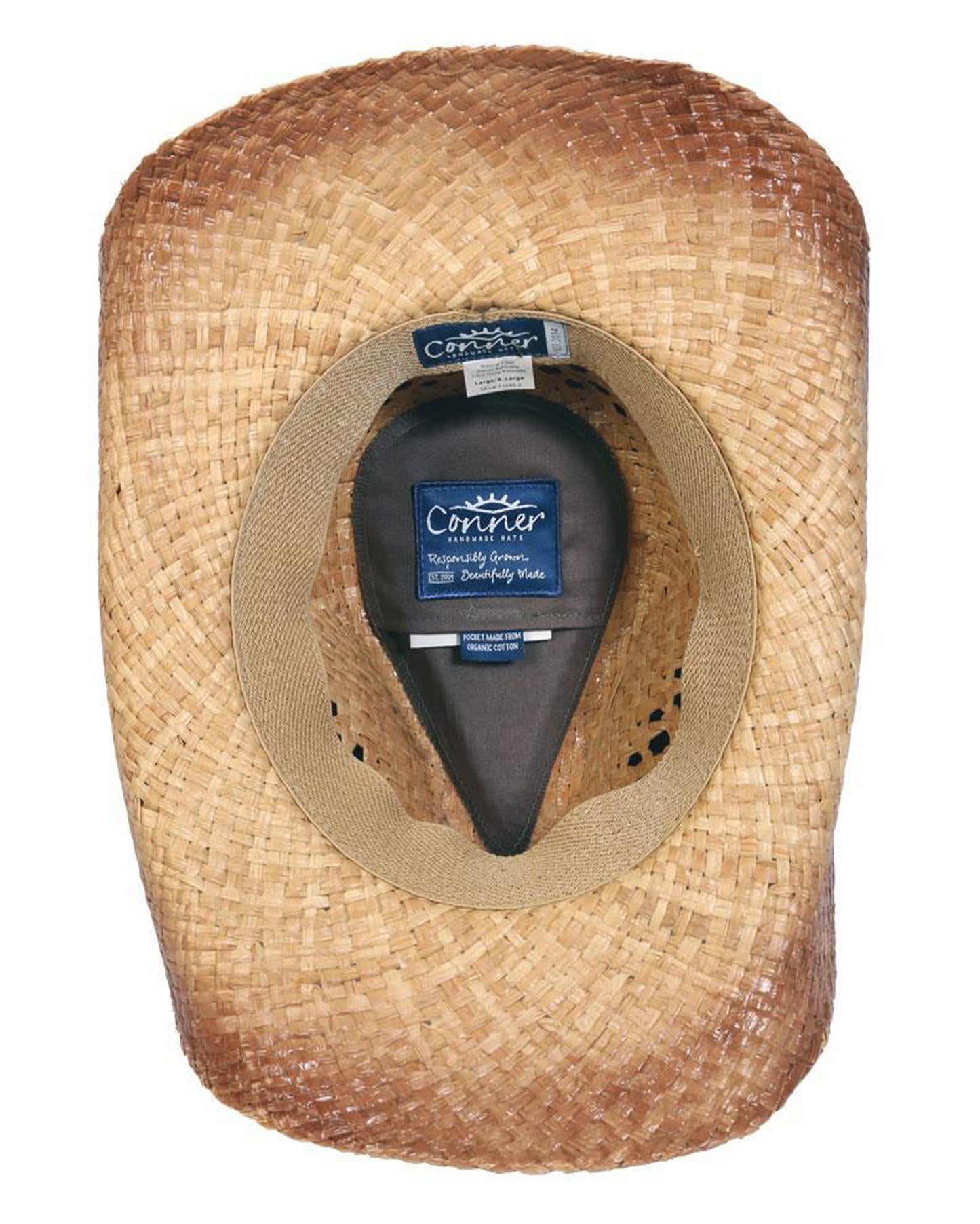 Route 66 Organic Raffia Hat