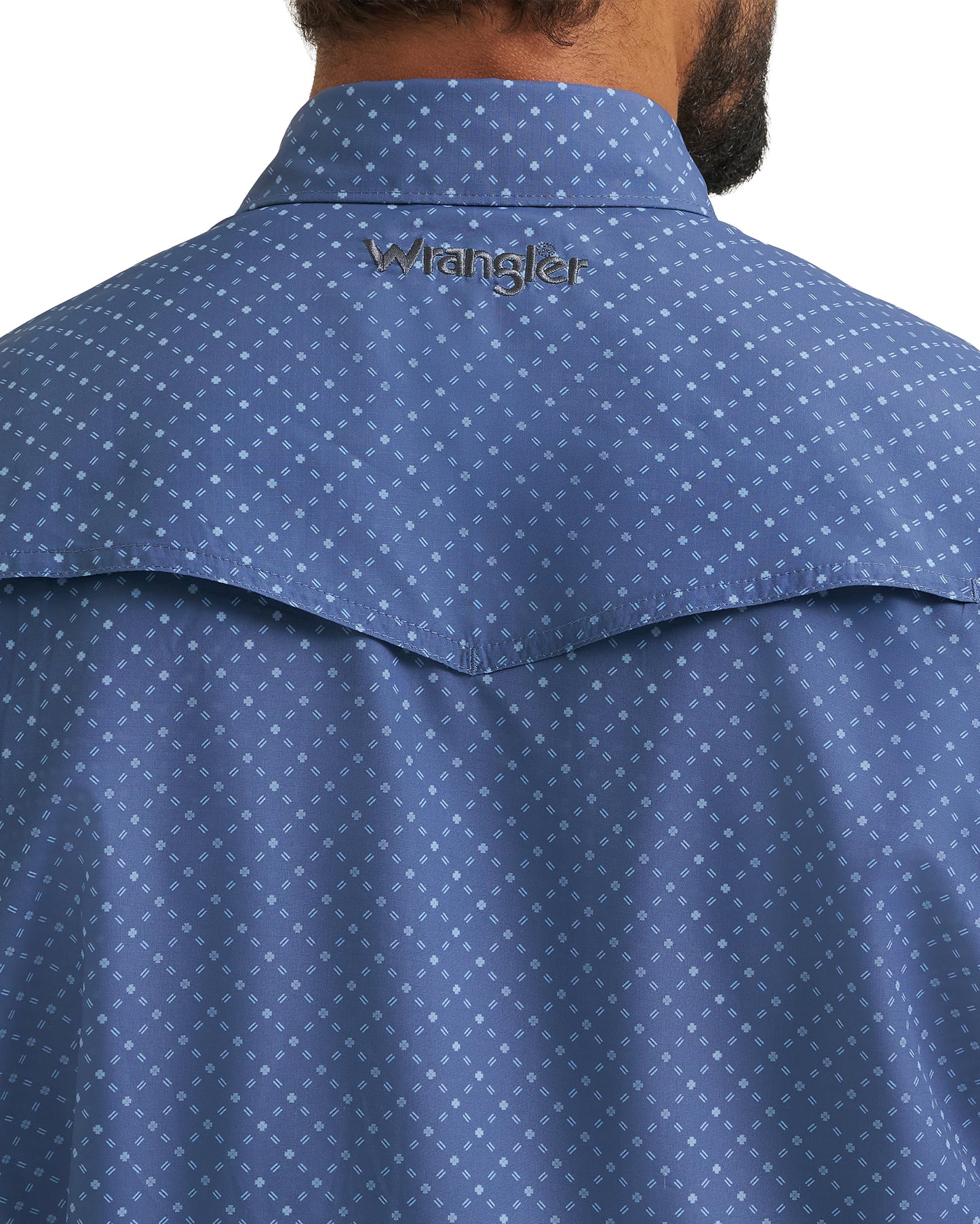 Men's Atg X Wrangler Western Performance Short Sleeve Relaxed Fit Snap Shirt - 112382437