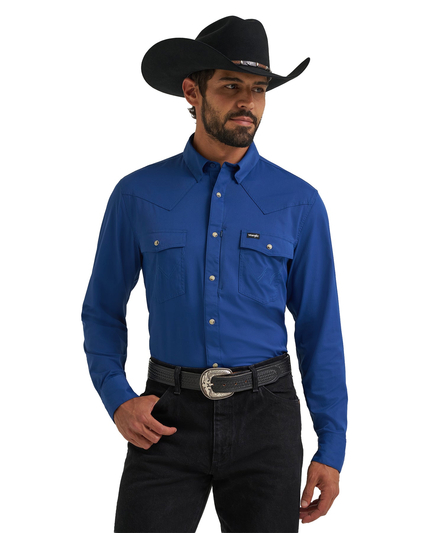 Men's Atg X Wrangler Technical Long Sleeve Refular Fit Snap Shirt - 112382515