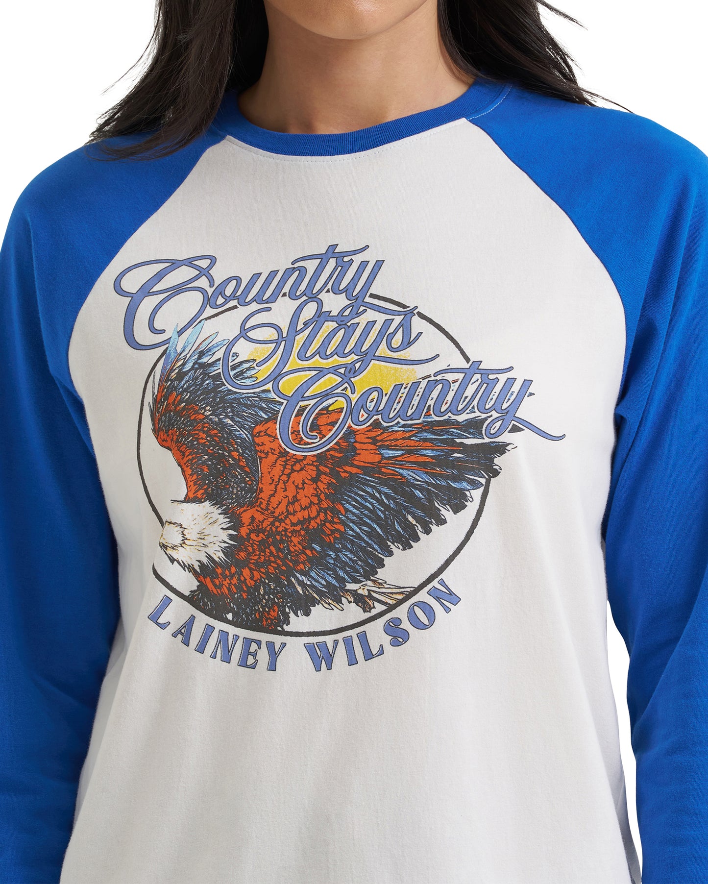 Women's Wrangler X Lainey Wilson Baseball Tee - 112382834