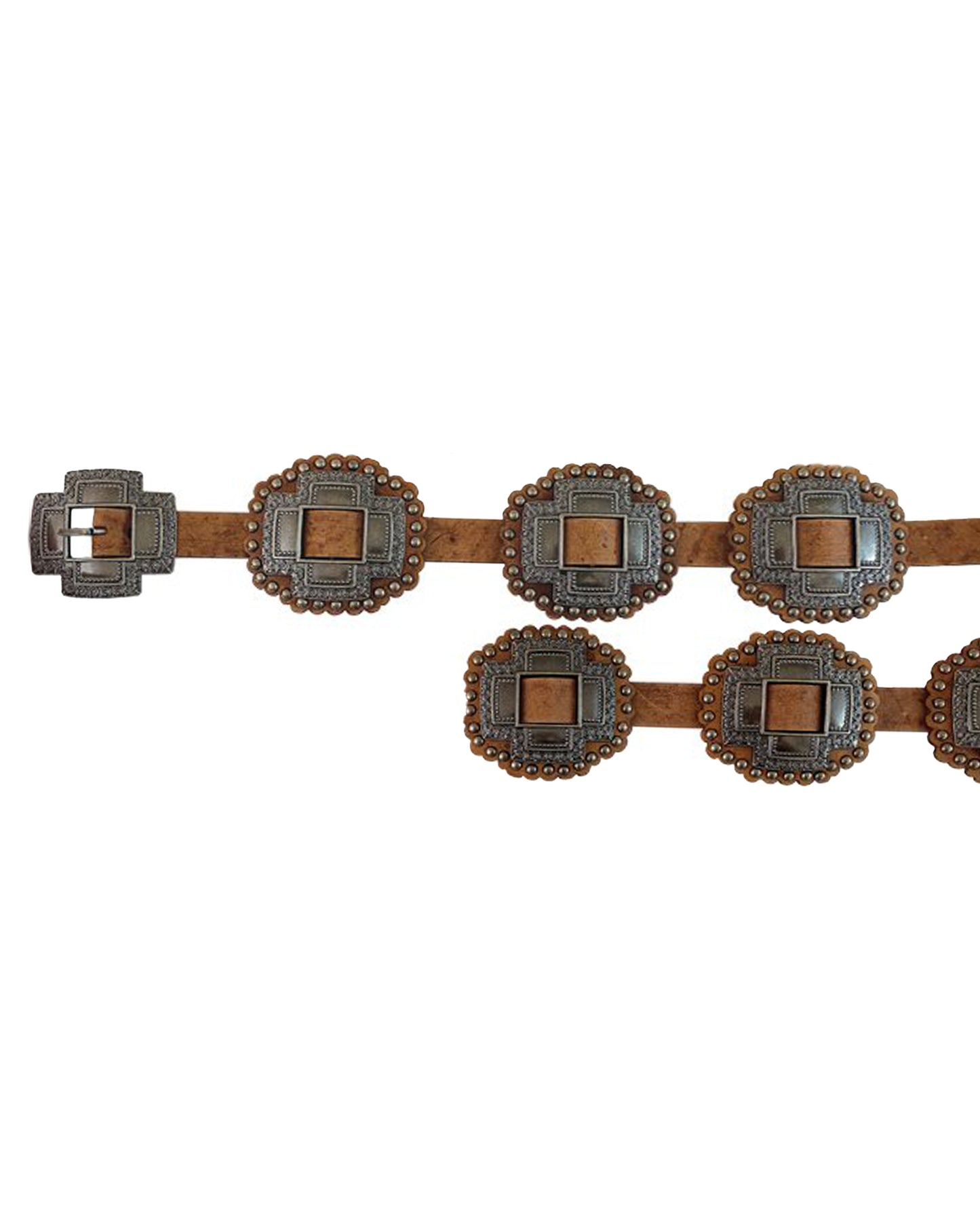 Genuine Leather Concho Belt