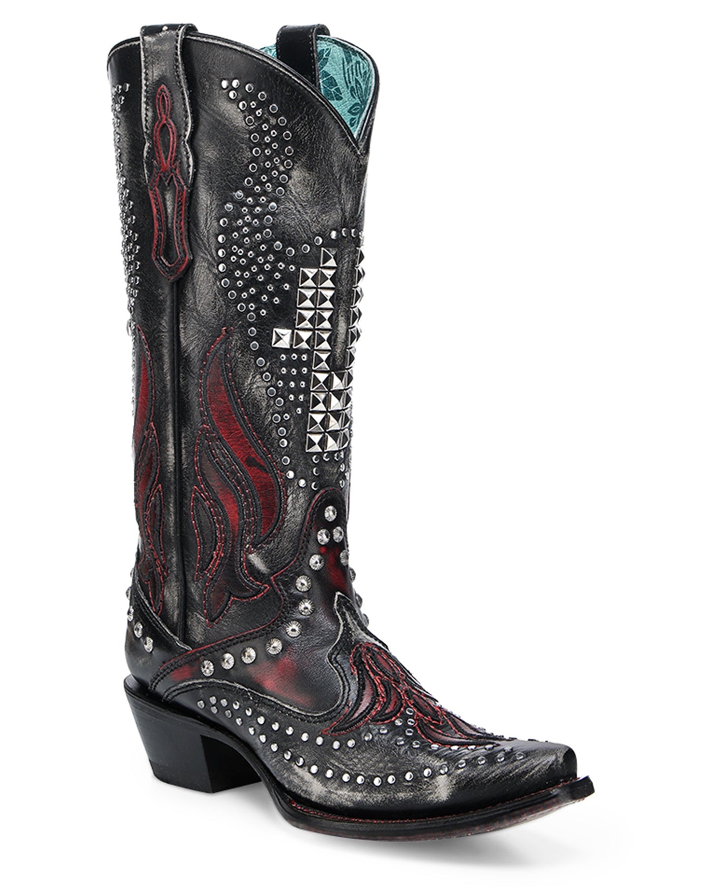Women's Bull Skull Western Boots by Corral from Skip’s Western Outfitters | COR-A4833-060-M