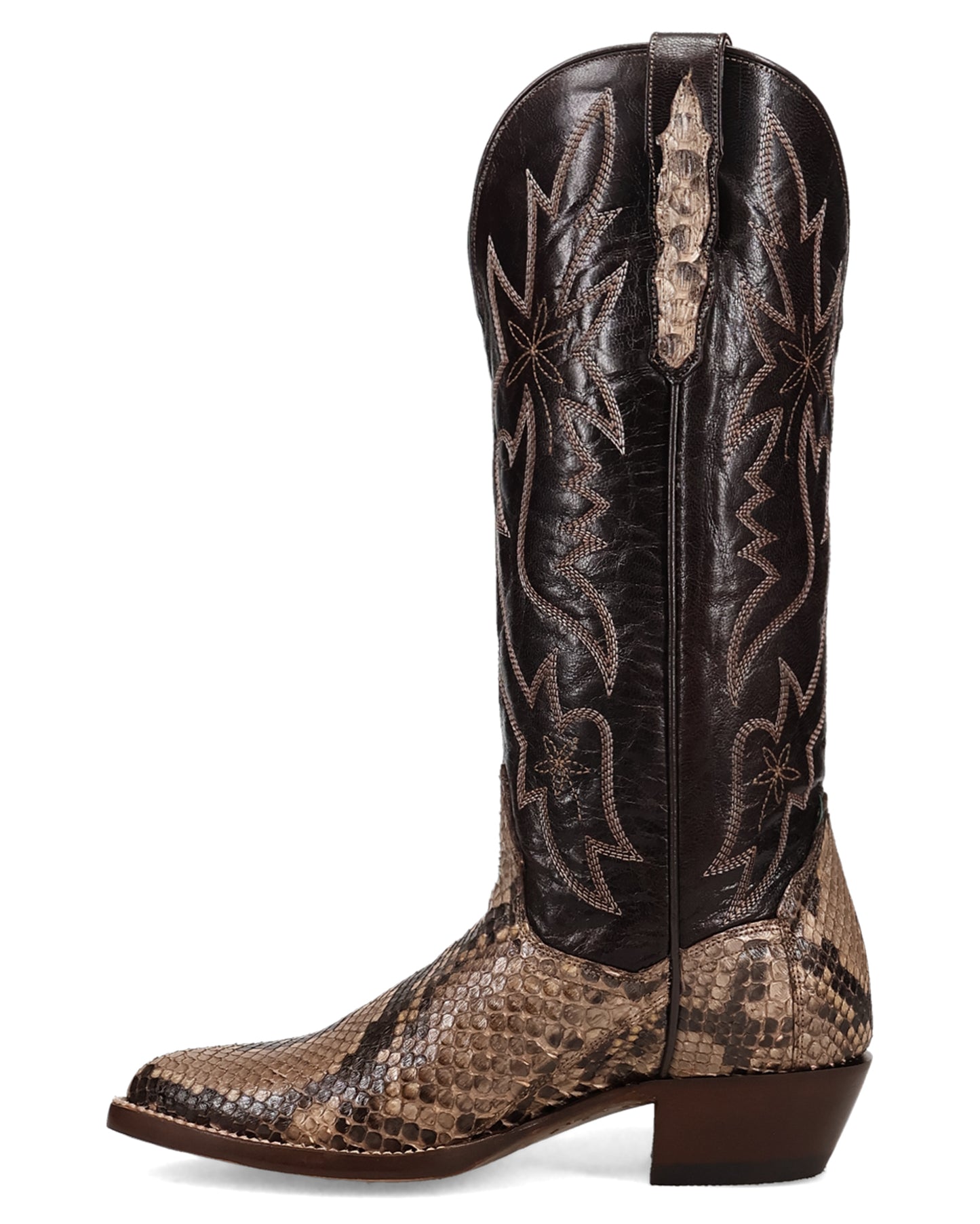 Women's Wild Strokes Python Western Boots - Dp7165