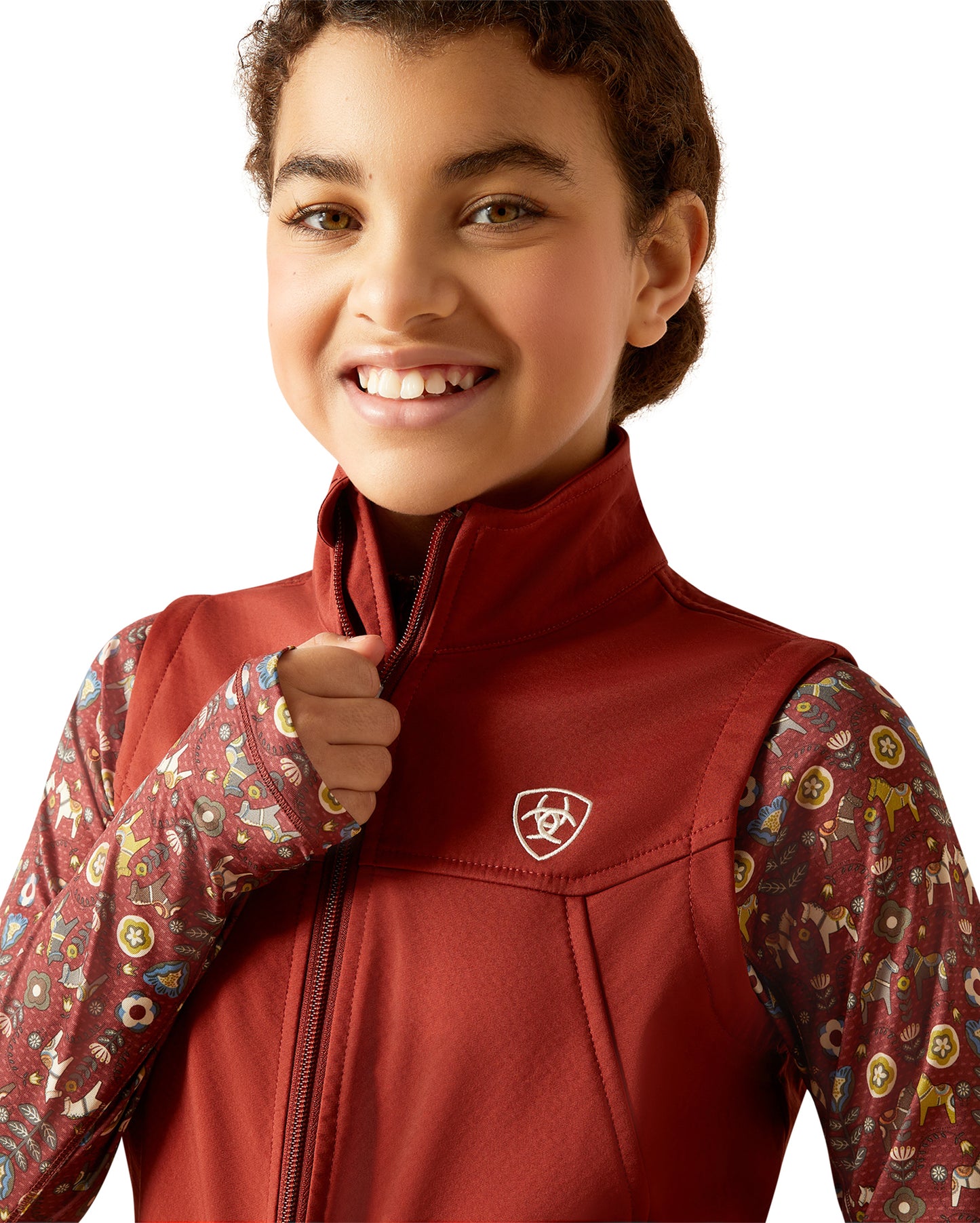 Youth New Team Softshell Vest