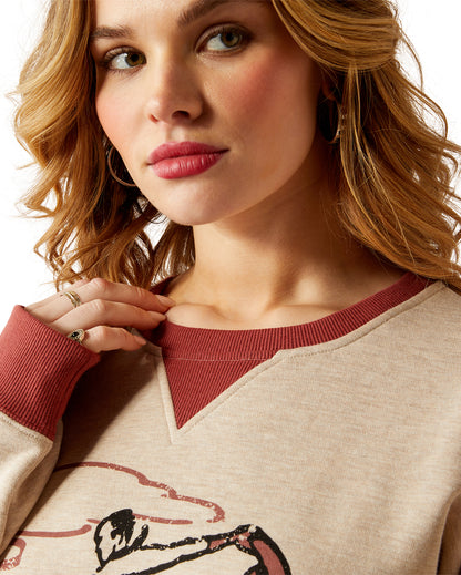 Women's Roughstock Oversized Crew Sweatshirt