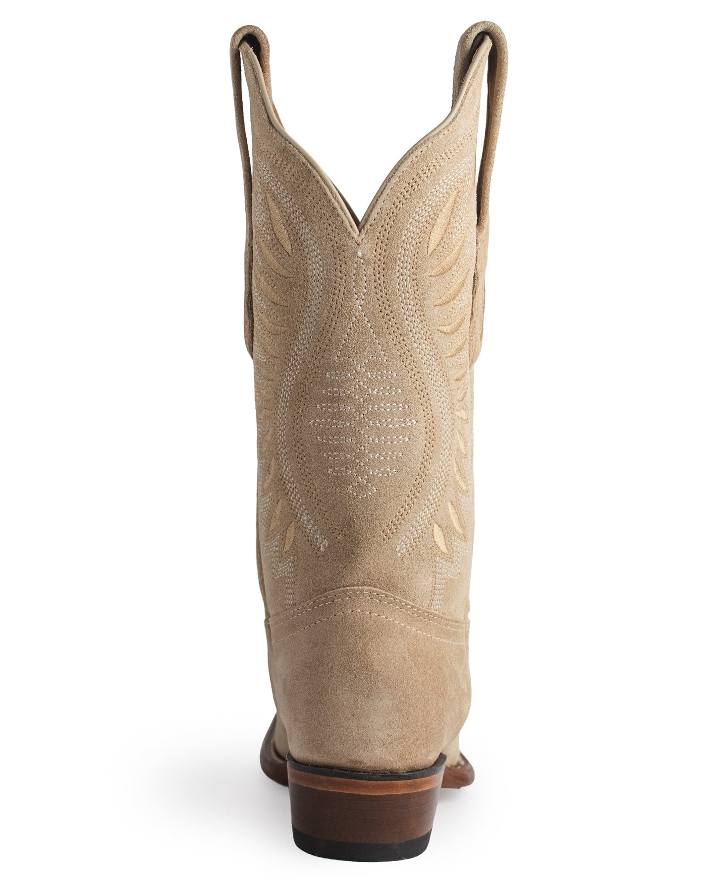 Women's Dubai Toe Boot Suede Leather Western Boots - 39N6611