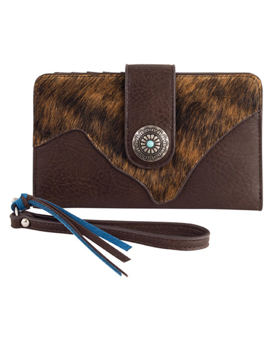 Women's Hair On Slim Wallet by Catchfly from Skip’s Western Outfitters | TRD-2520995161-O/S