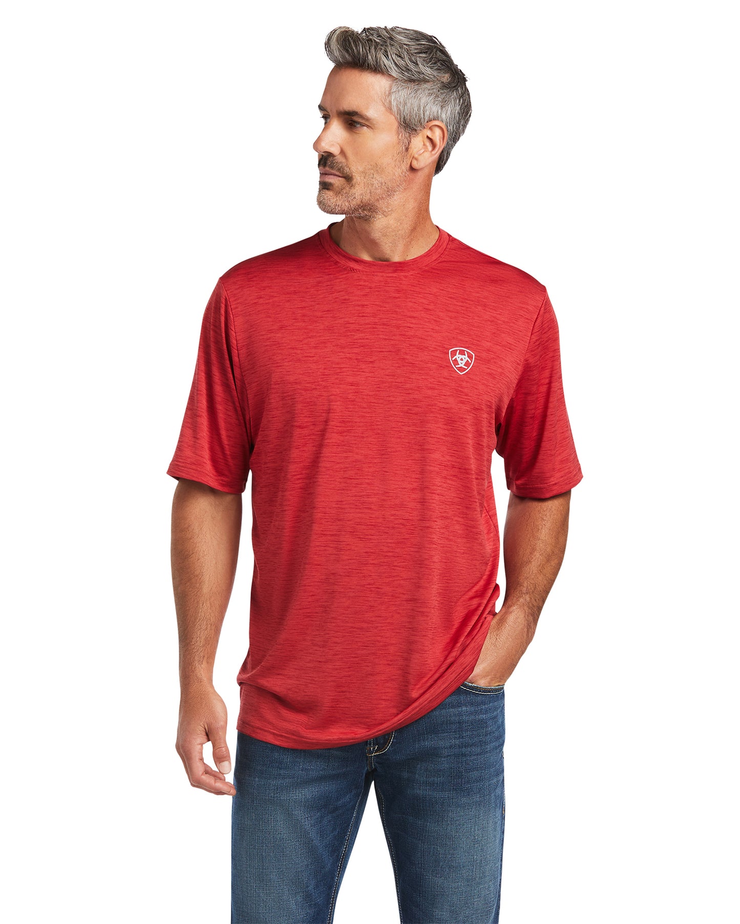 Men's Charger Vertical Flag Tee