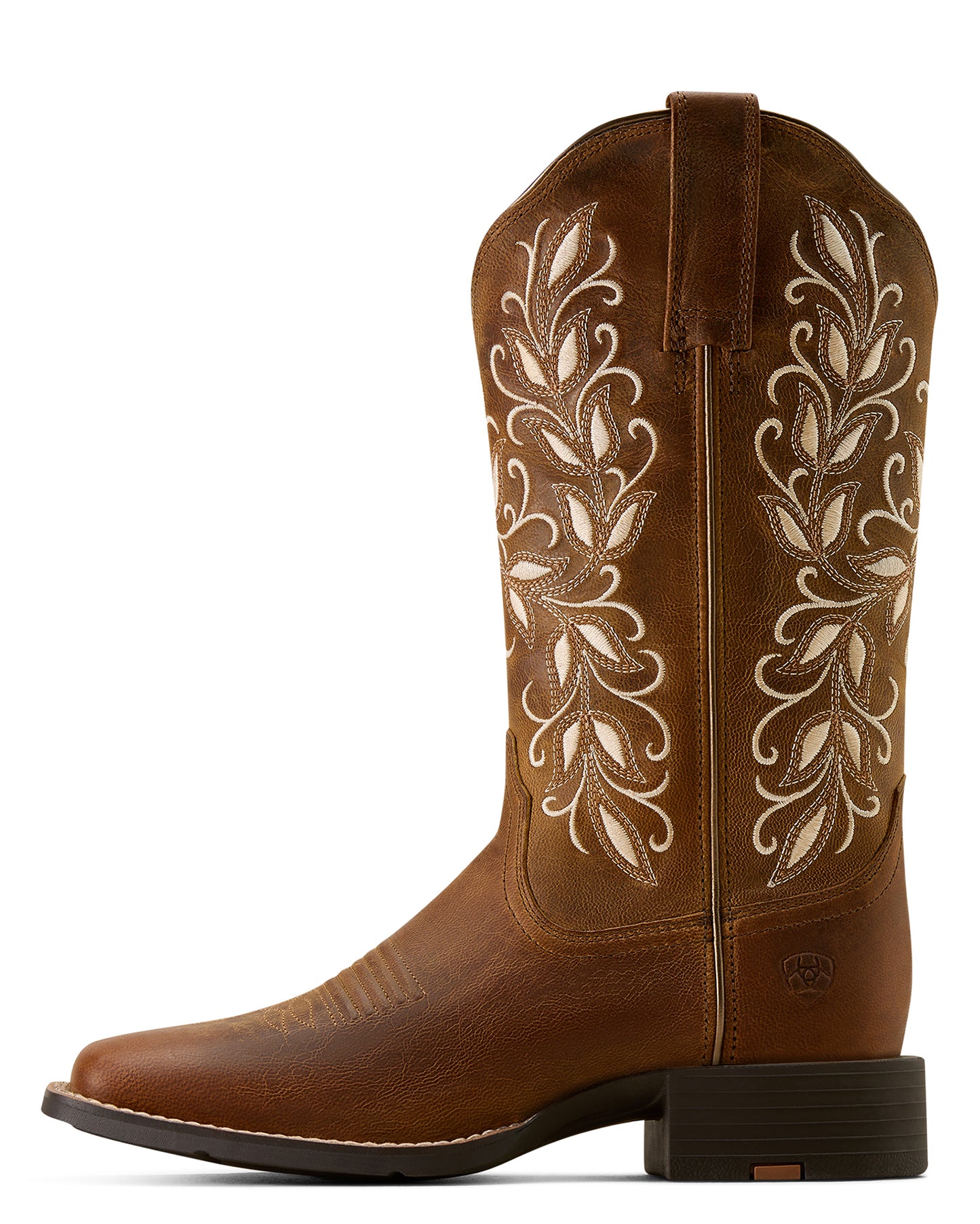 Women's Round Up Holly Wide Square Toe Western Boot - 10074320