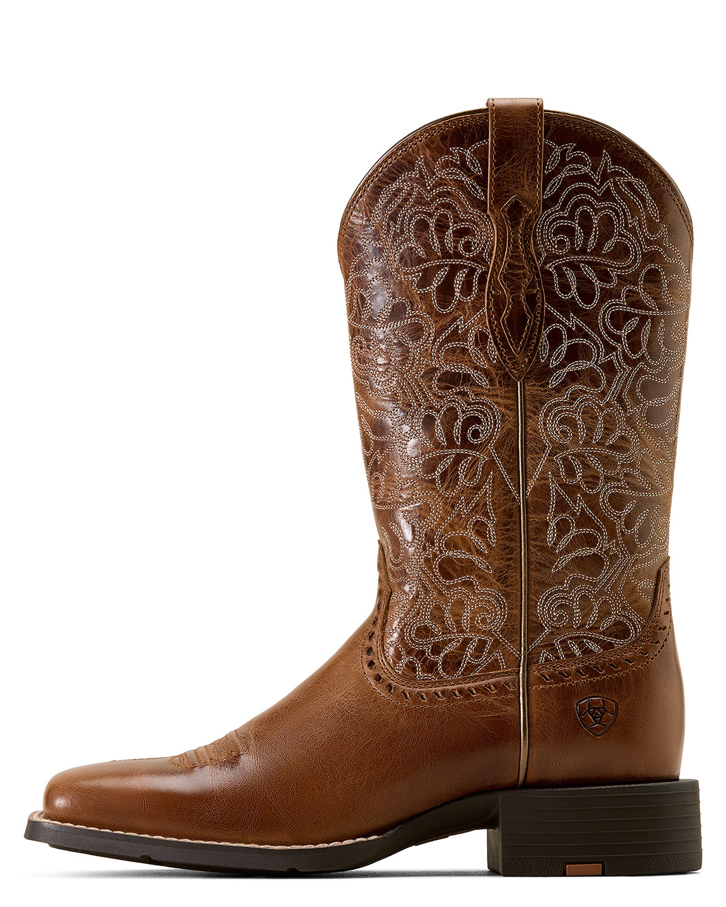 Women's Round Up Remuda Wide Square Toe Western Boot - 10074322