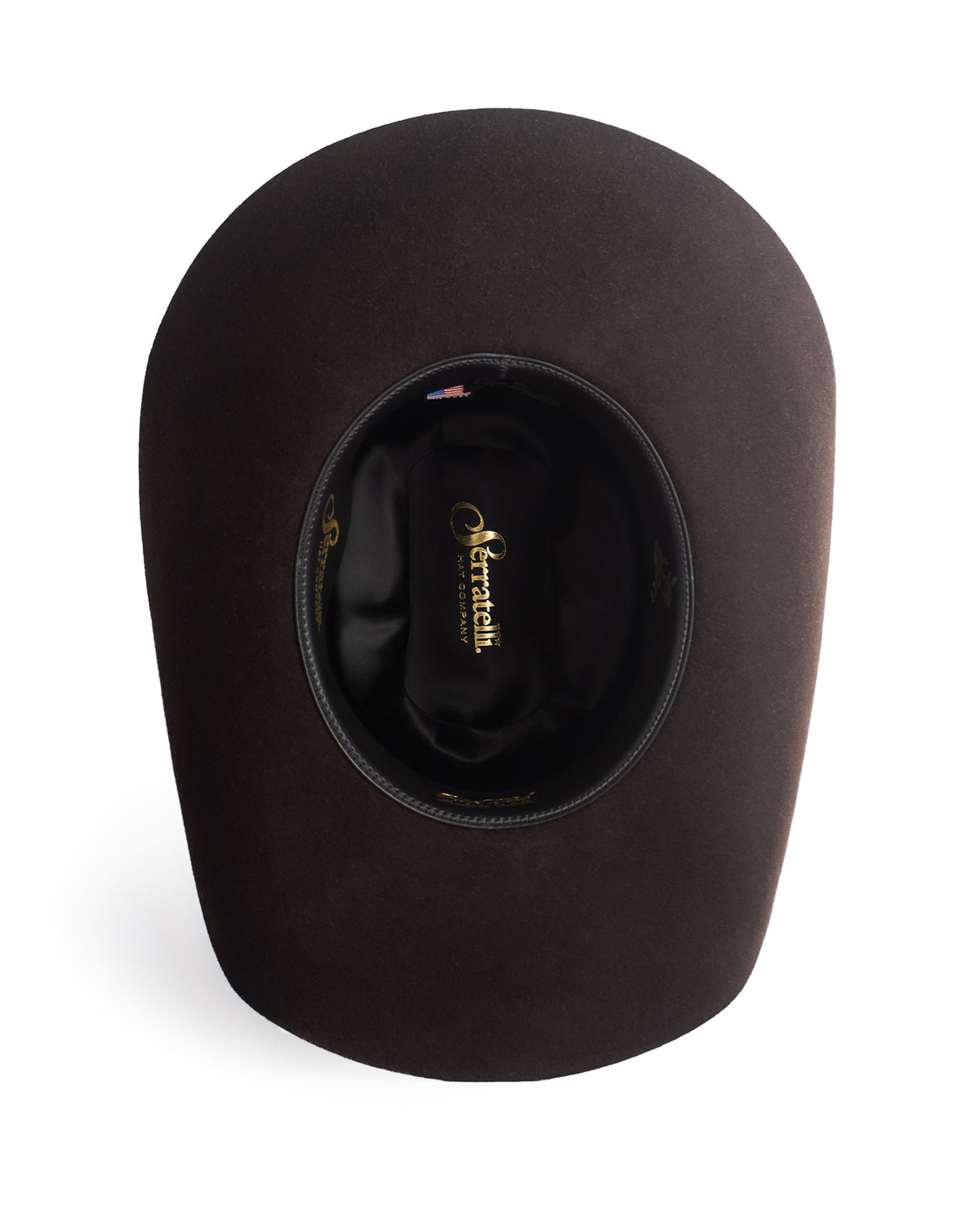 Mesa Pure Wool Mink Cattleman Crown Western Hat - Mesa-W5-Mink