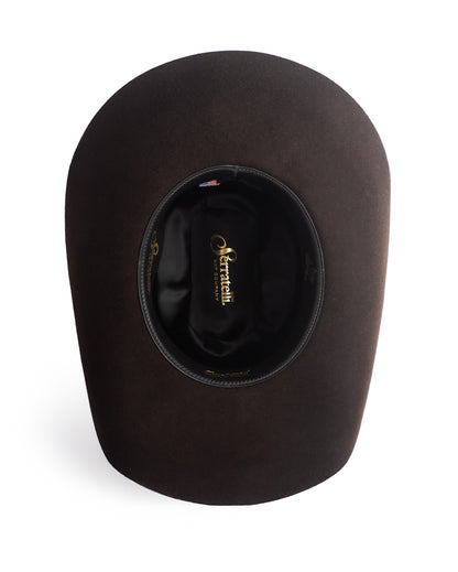 Mesa Pure Wool Mink Cattleman Crown Western Hat - Mesa-W5-Mink