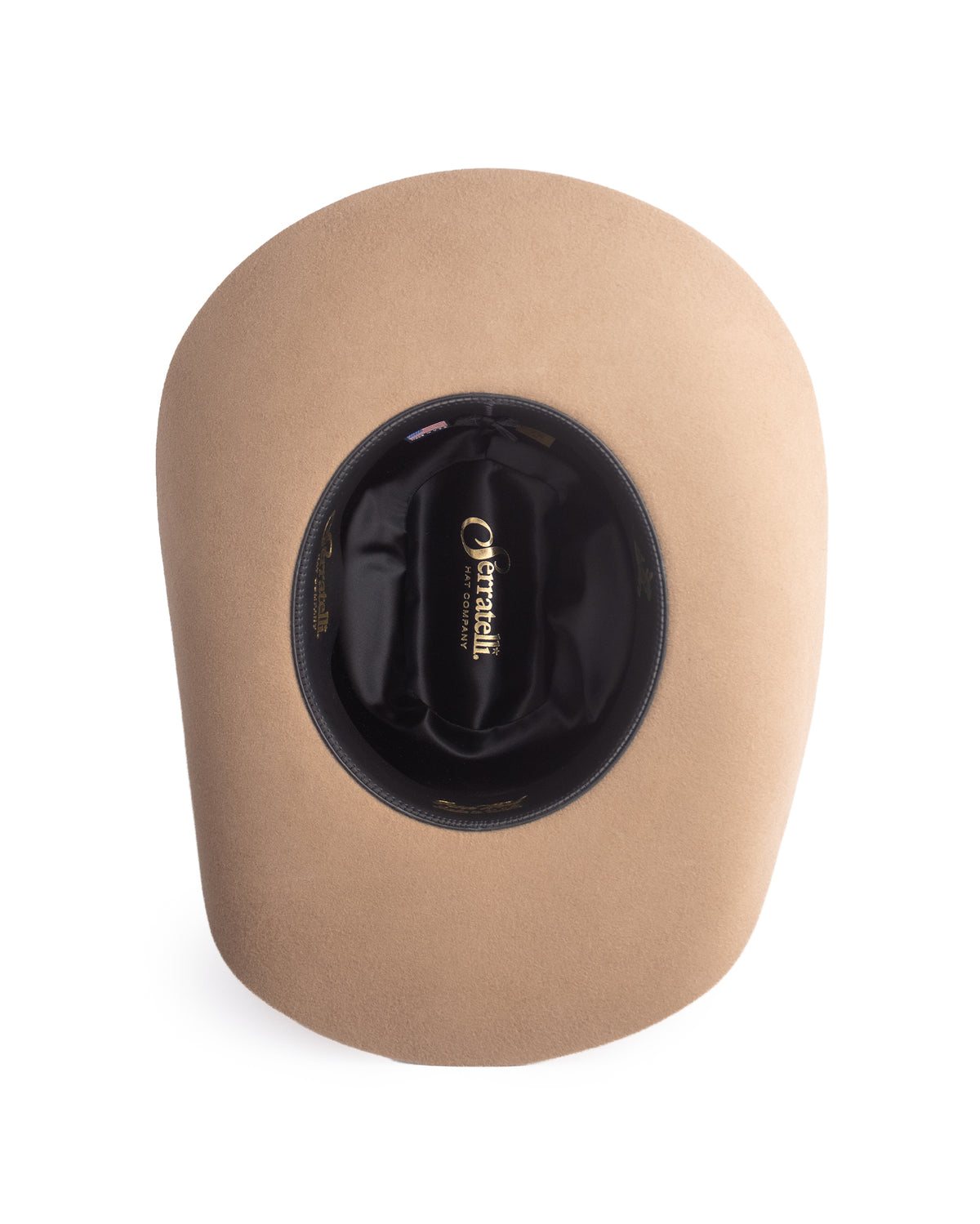 Mesa Pure Wool Pecan Cattleman Crown Western Hat - Mesa-W5-Pecan