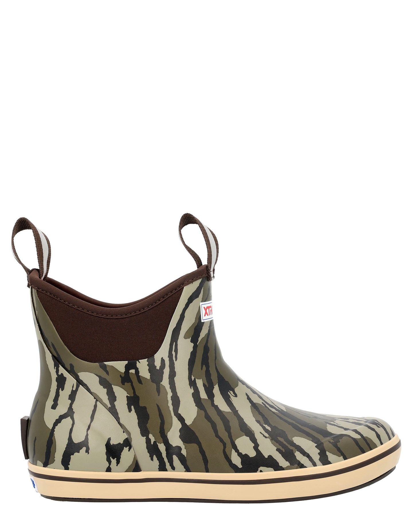 Men's 6" Mossy Oak Bottomland Ankle Deck Boots