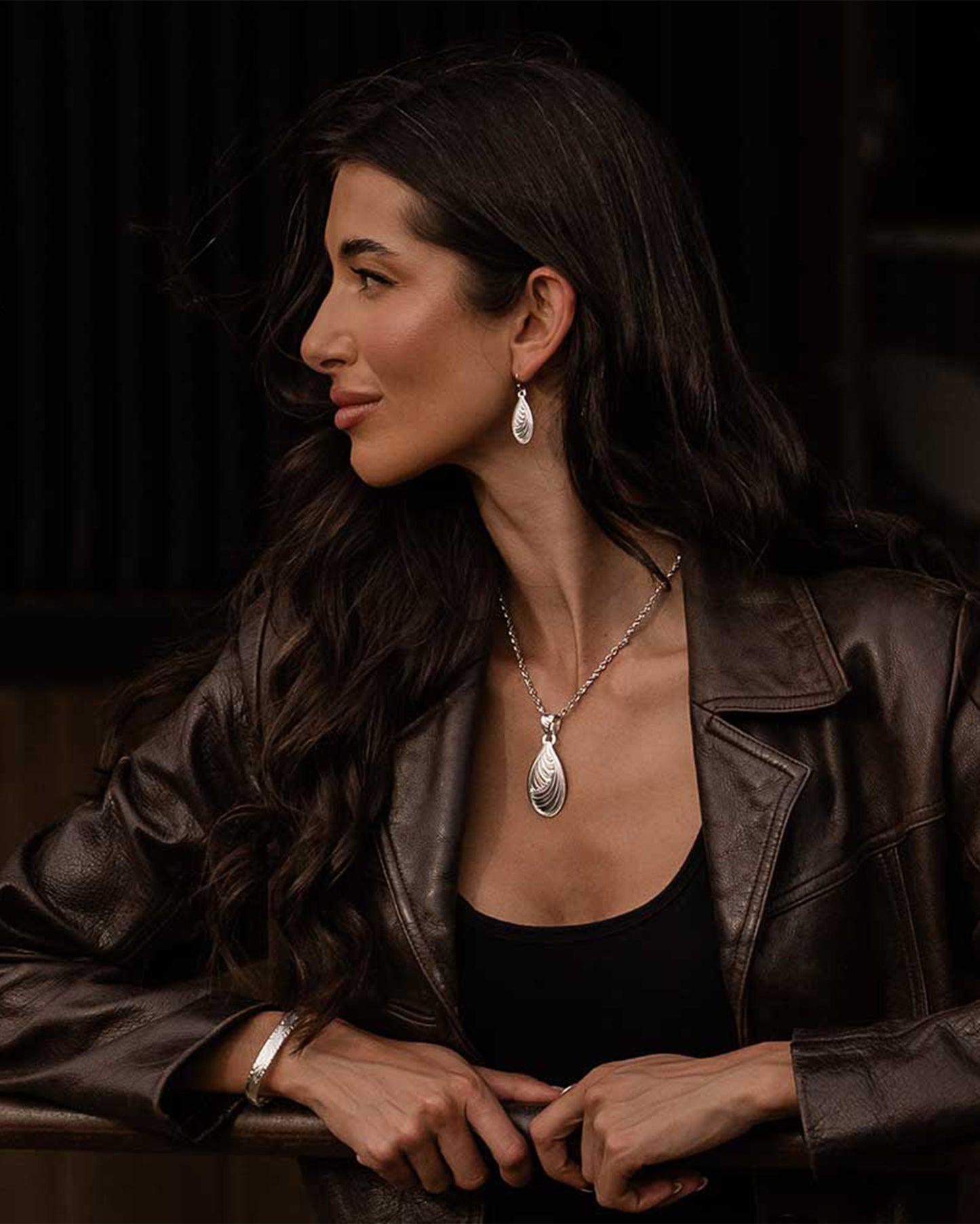 Sandstorm Spiral Necklace - Nc6281