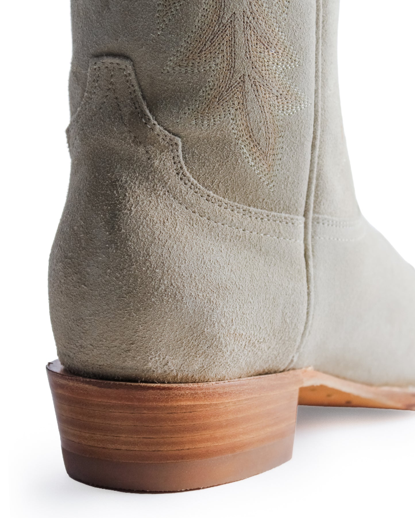 Women's Creme Brulee Suede Vamp And 13"  Shaft Western Boots - 12-021-6105-0207 Ta