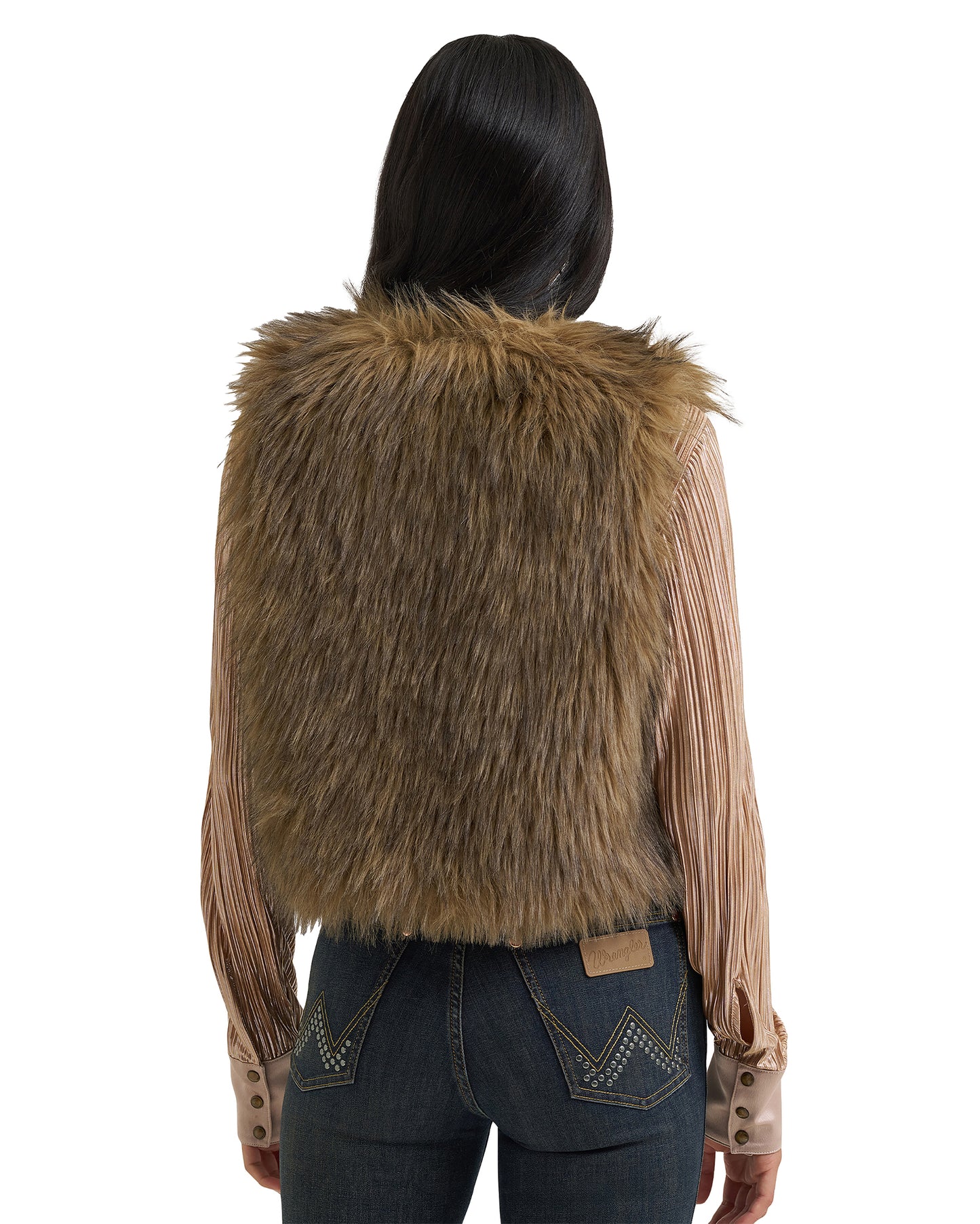Women's Wrangler X Lainey Wilson Fur Vest - 112382832