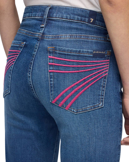 Women's Dojo Slim Illusion Flare Jeans - 7U307C12-1Zm