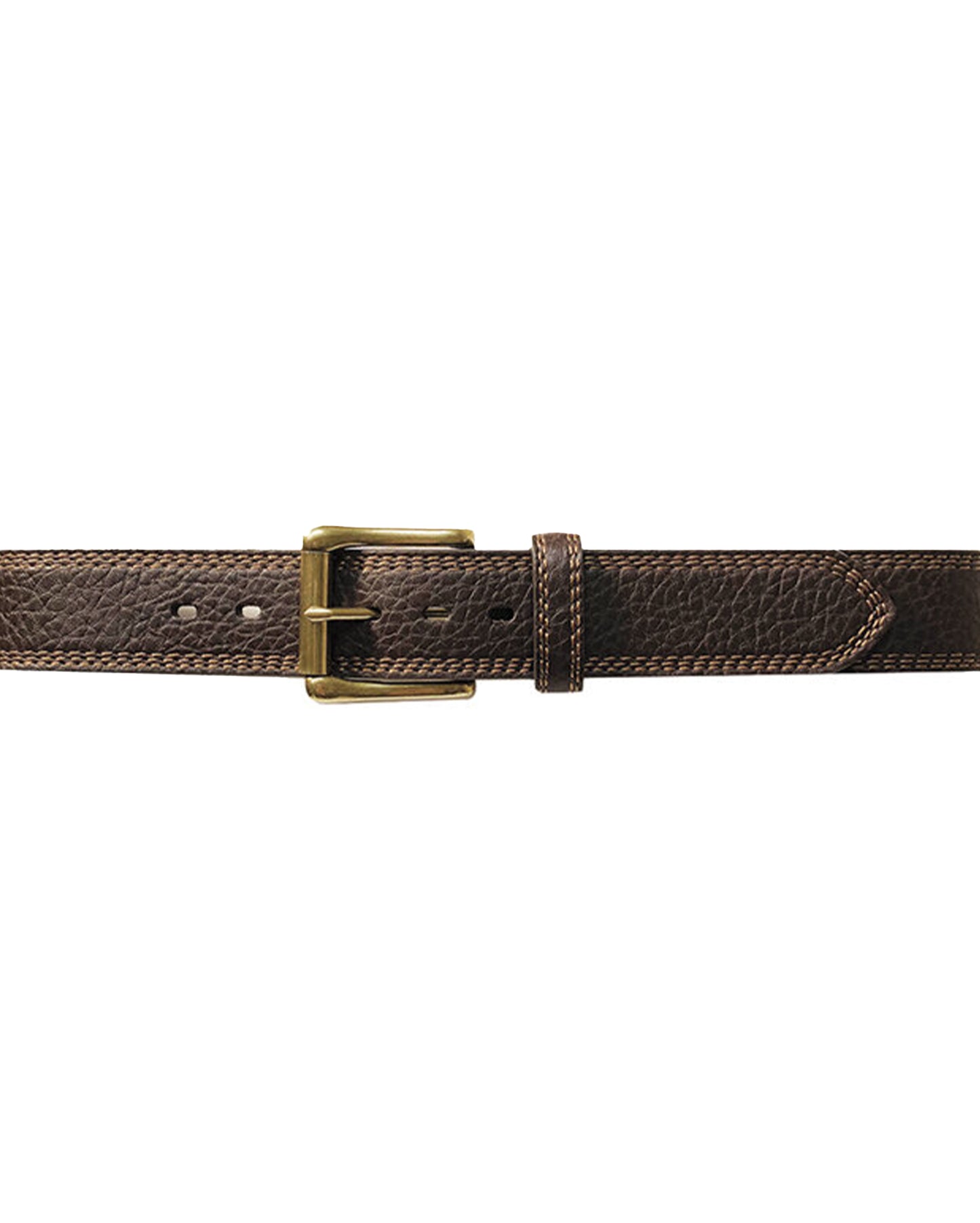 Pebble Grain Genuine Leather Belt