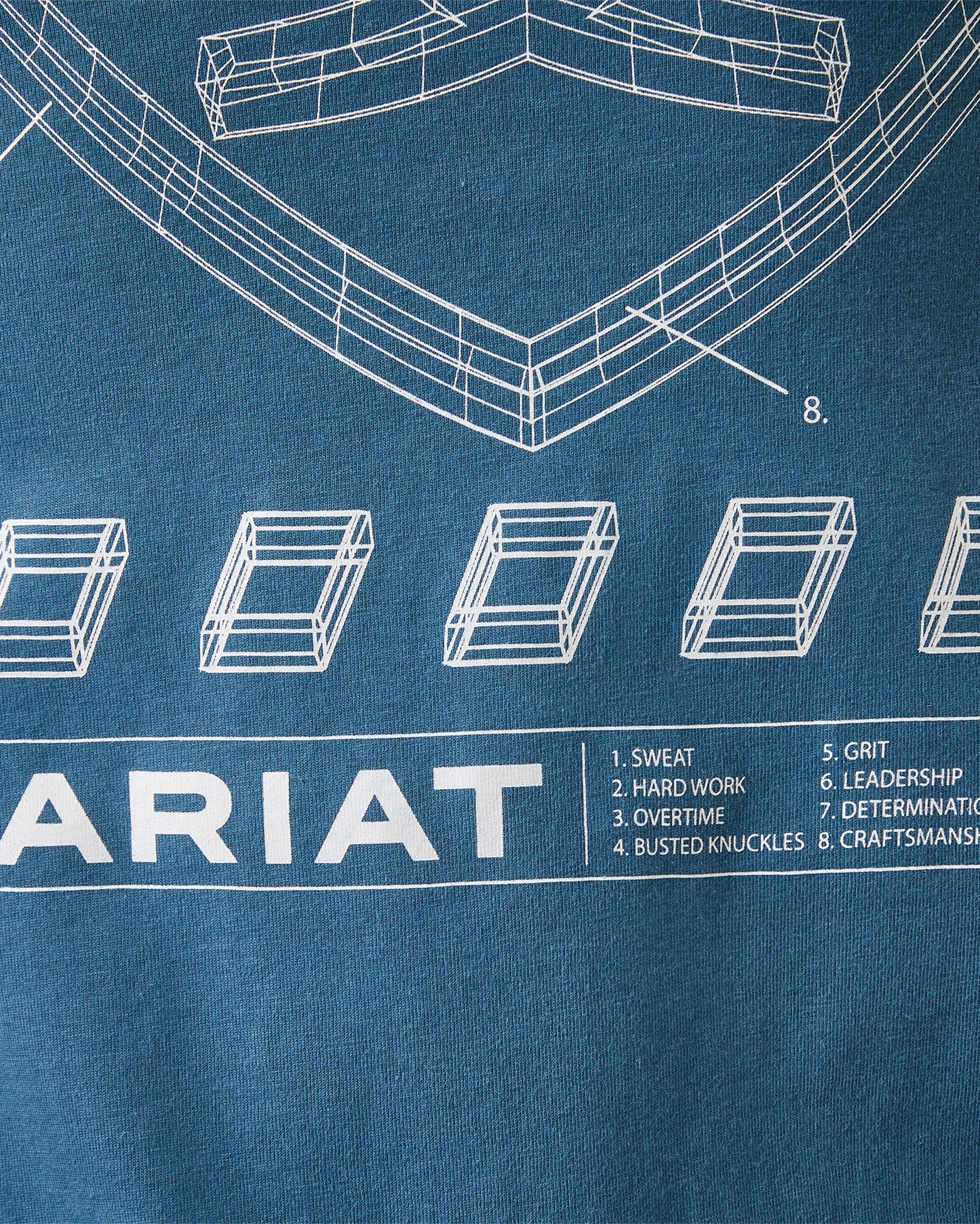 Men's Rebar Workman Blueprint