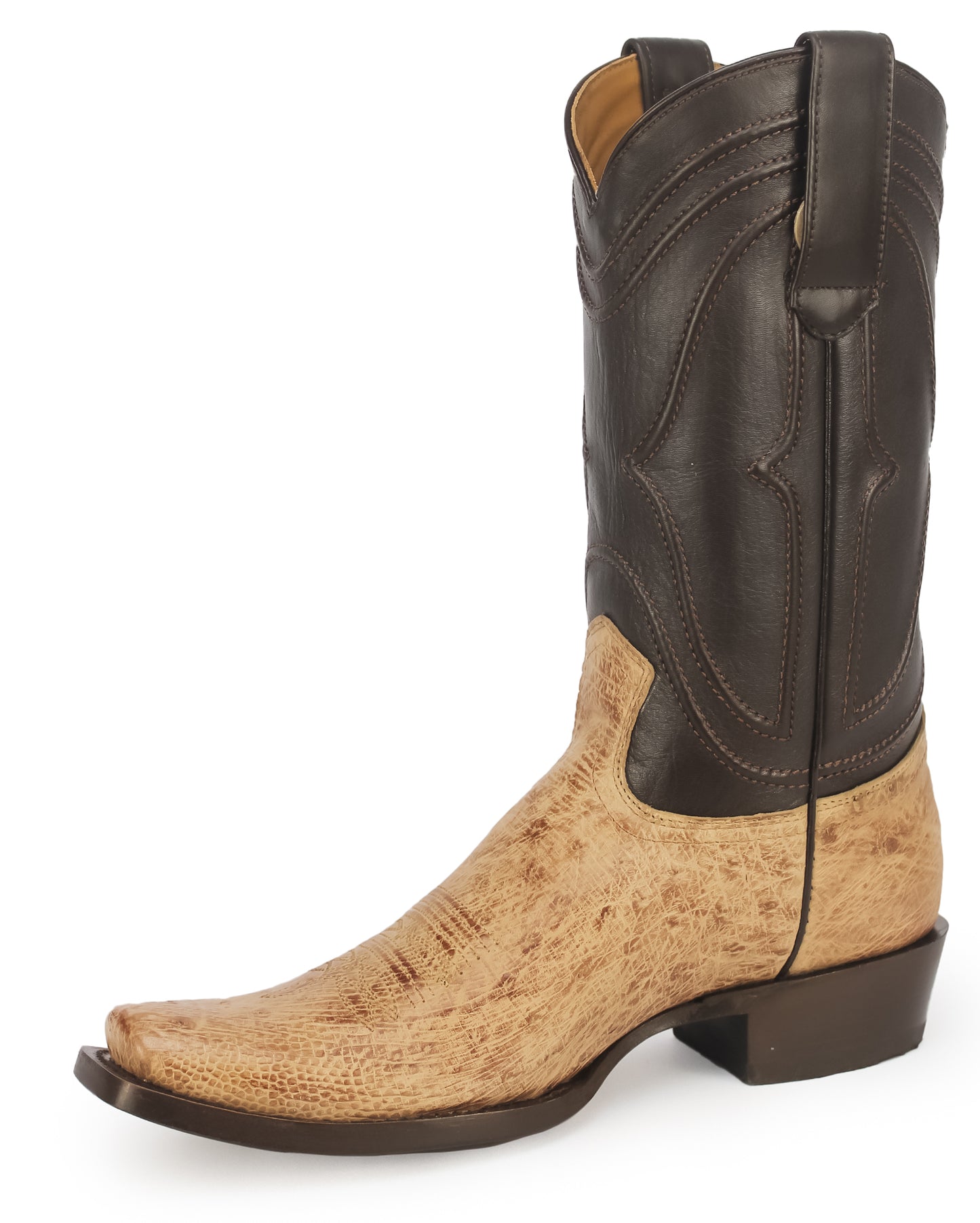 Men's Exotic Cutter Toe Western Boots