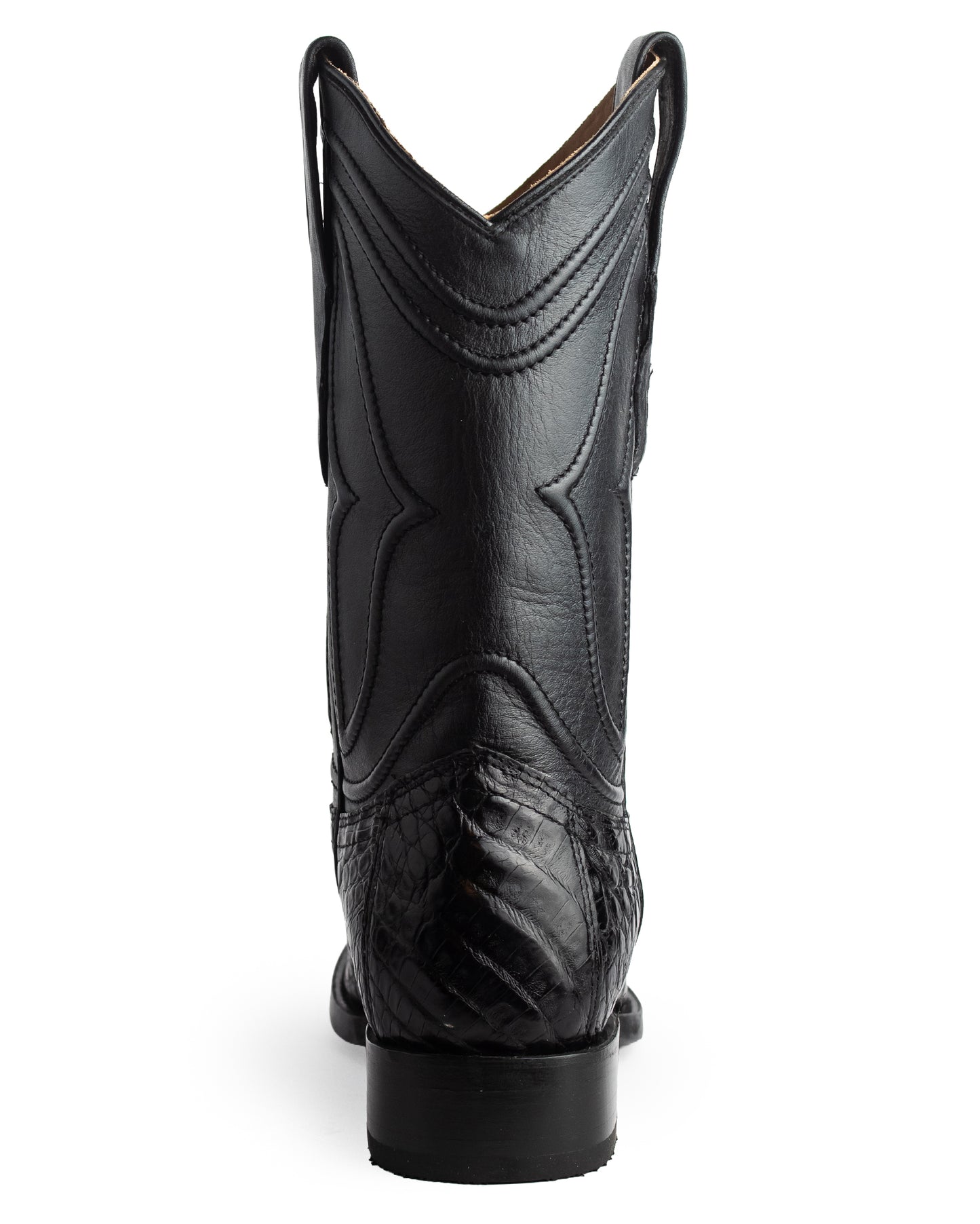 Men's Ke Dressy Wide Square Toe Boot Caiman Belly Western Boots - 828205