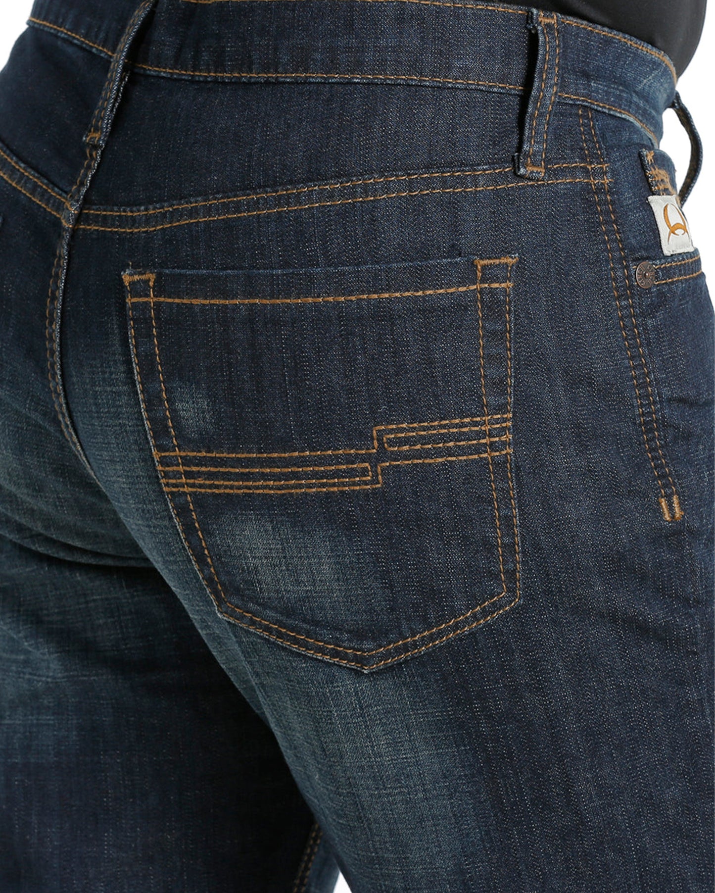 Men's Jesse Mid Rise Slim Fit Straight Leg Performance Denim Jeans - Mb50738001