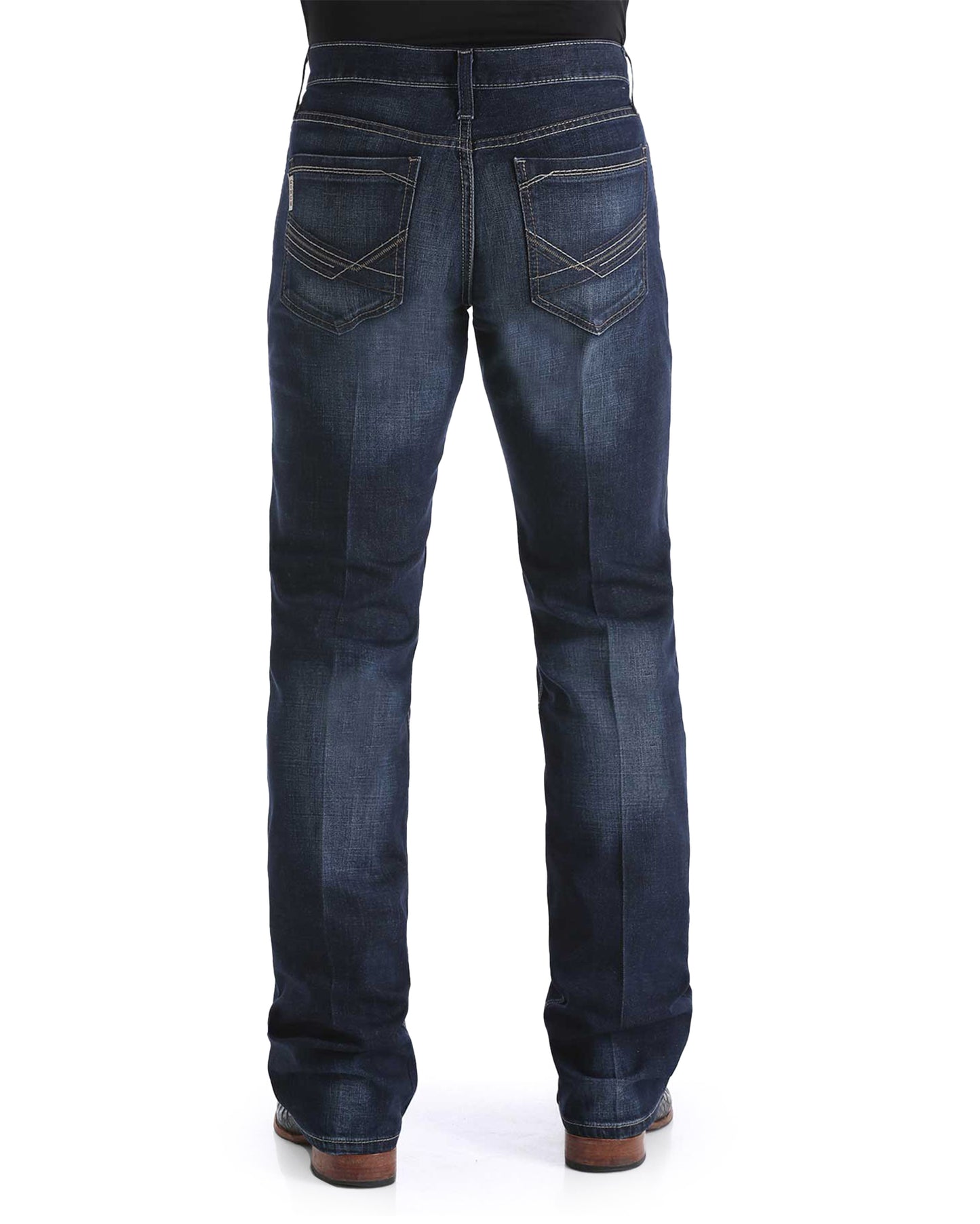 Men's Ian Mid Rise Slim Fit Boot Cut Denim Jeans - Mb65436001