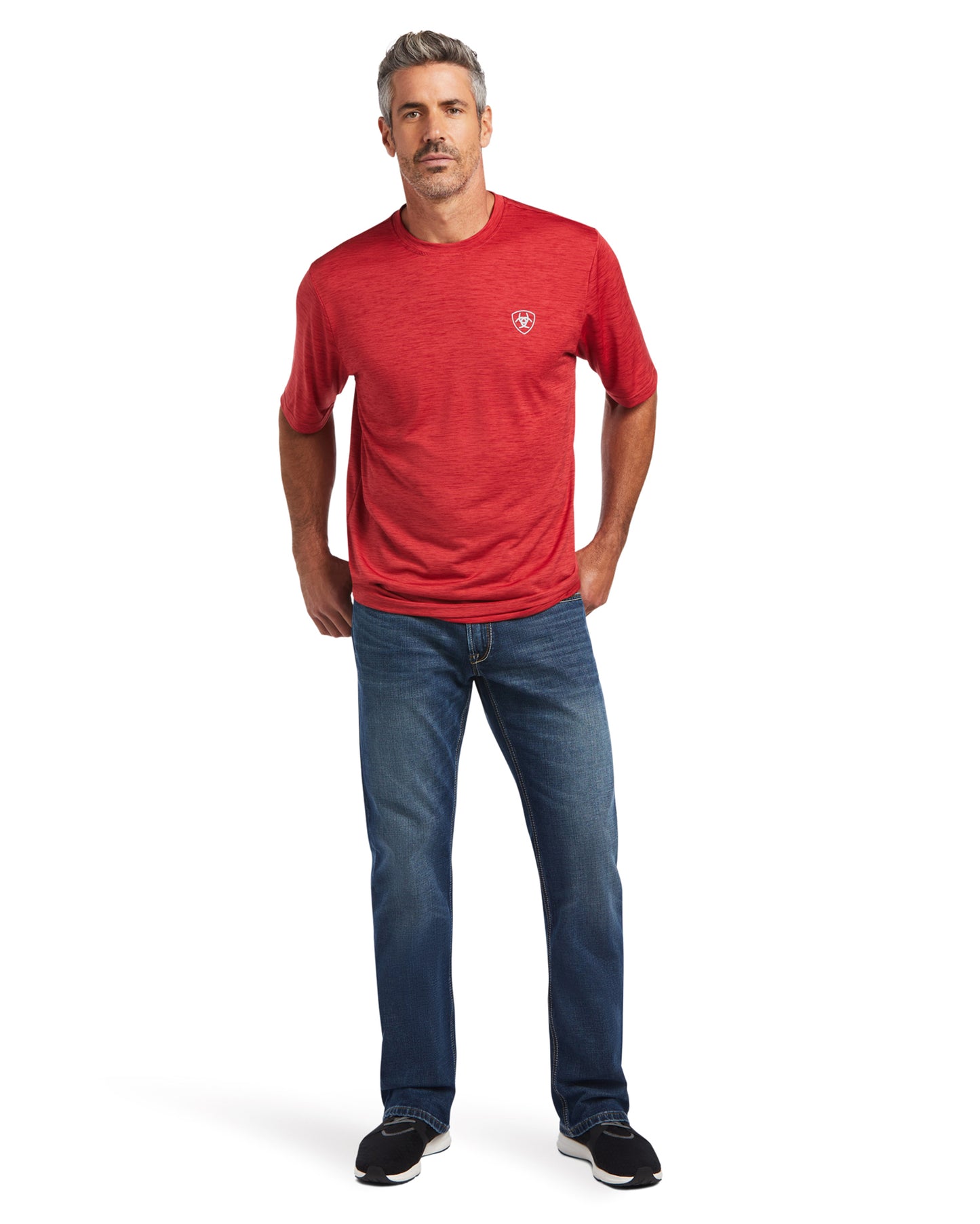 Men's Charger Vertical Flag Tee