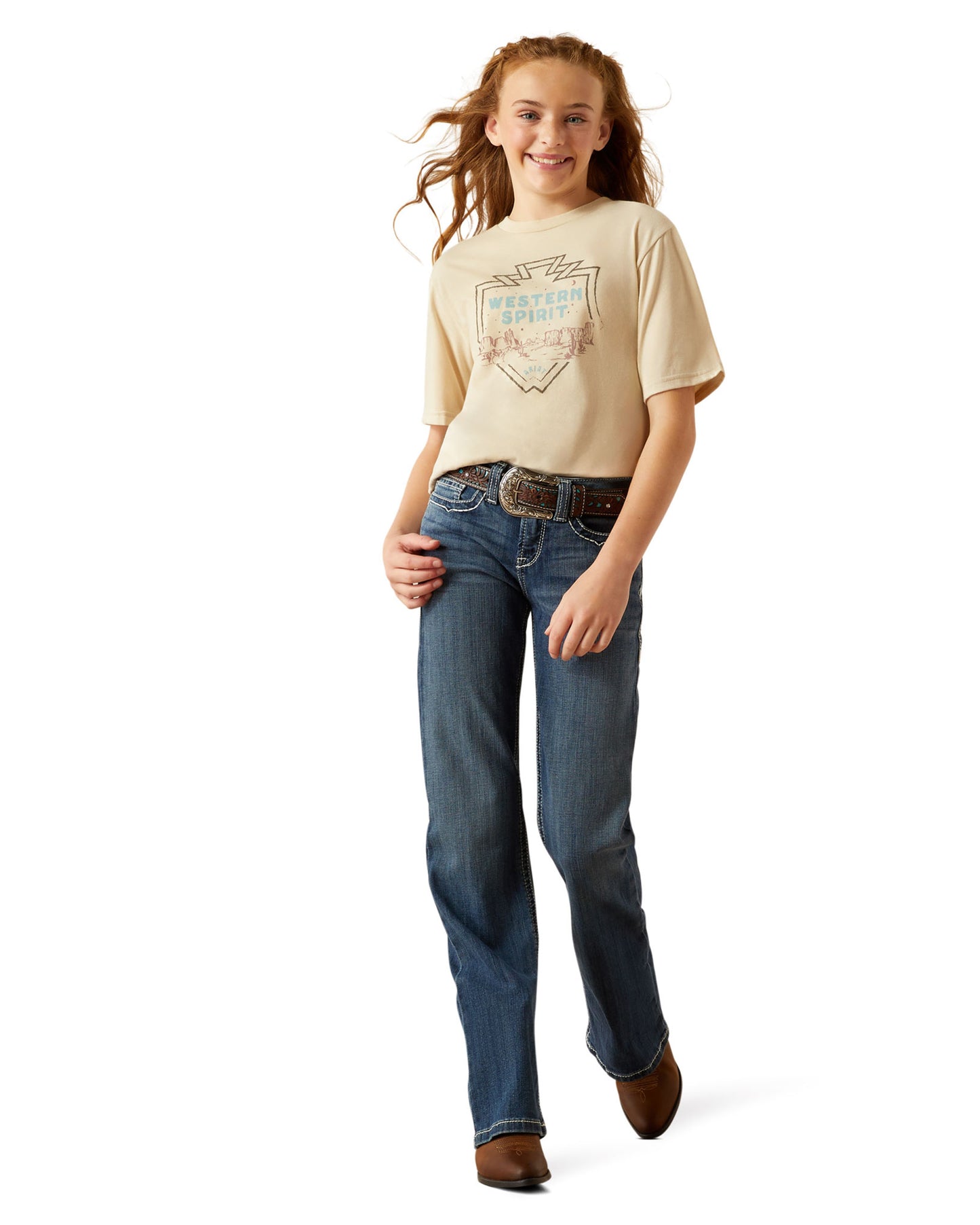 Girls' Ariat Western Spirit T-Shirt