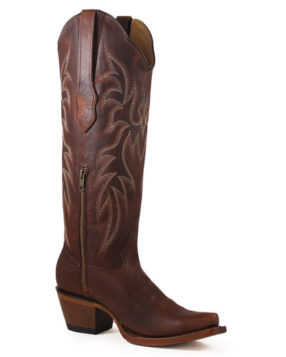 Women's Valentina Tall Top Western Boots by Los Altos from Skip’s Western Outfitters | LOS-3819940-050-M