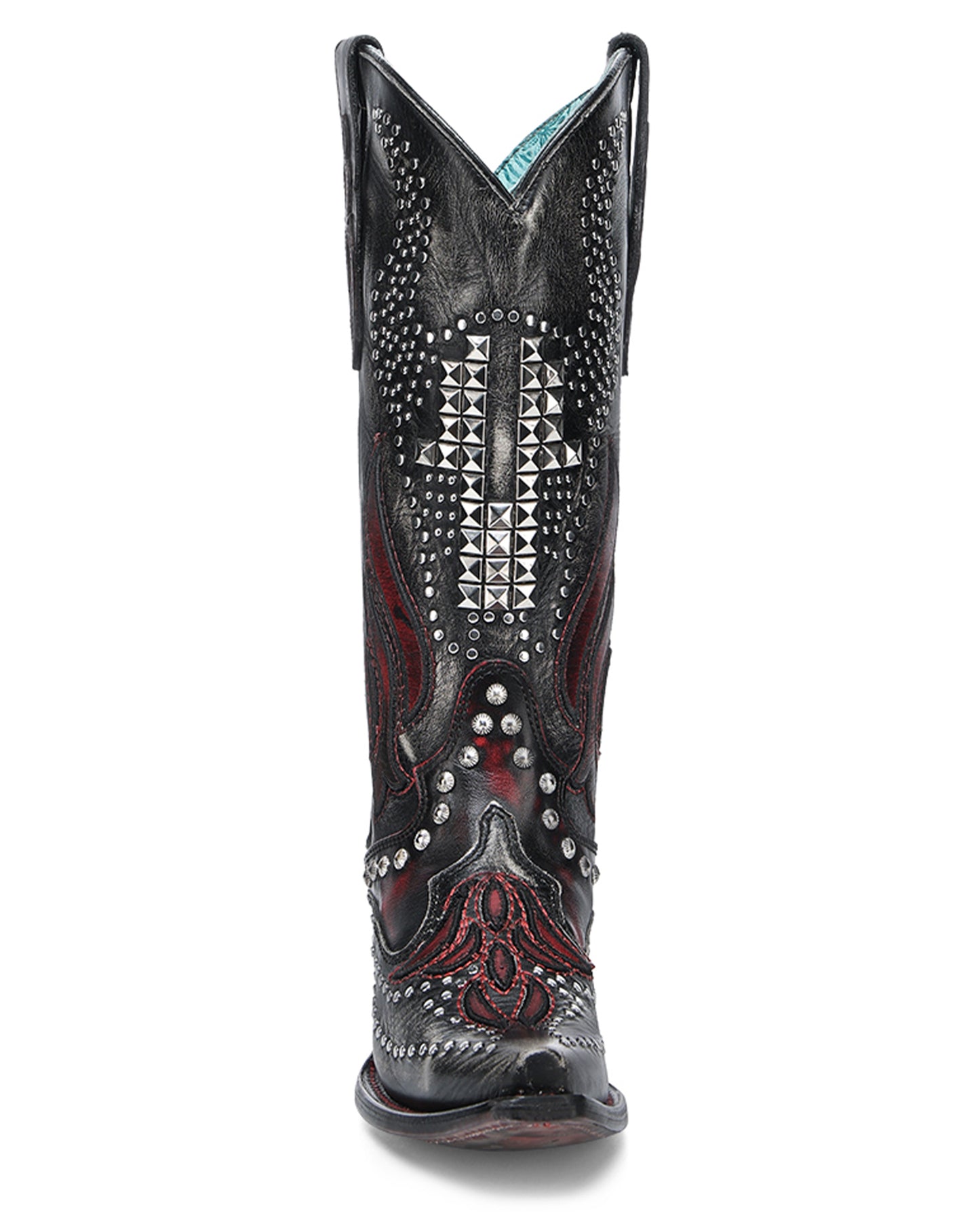Women's Bull Skull Western Boots