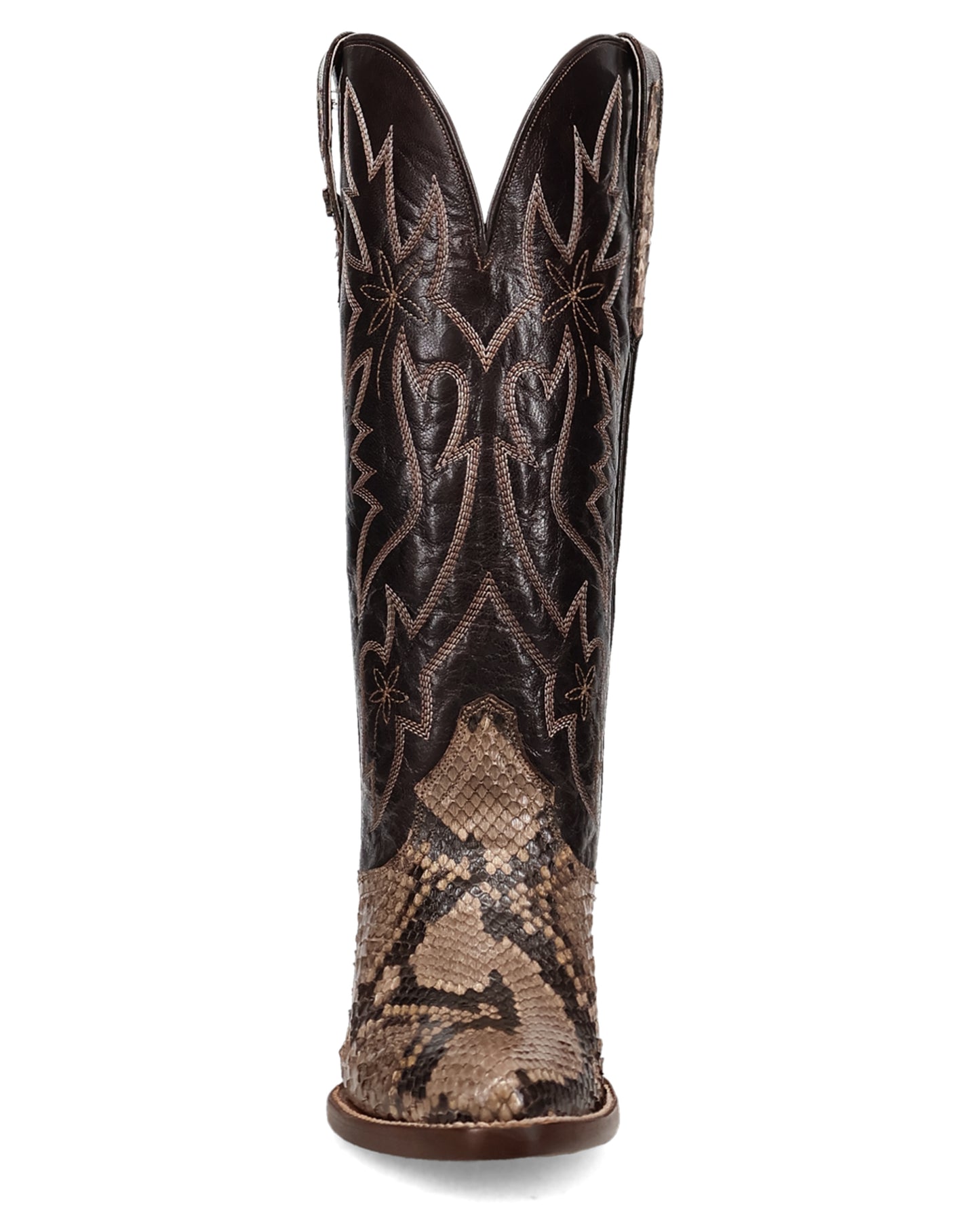 Women's Wild Strokes Python Western Boots - Dp7165