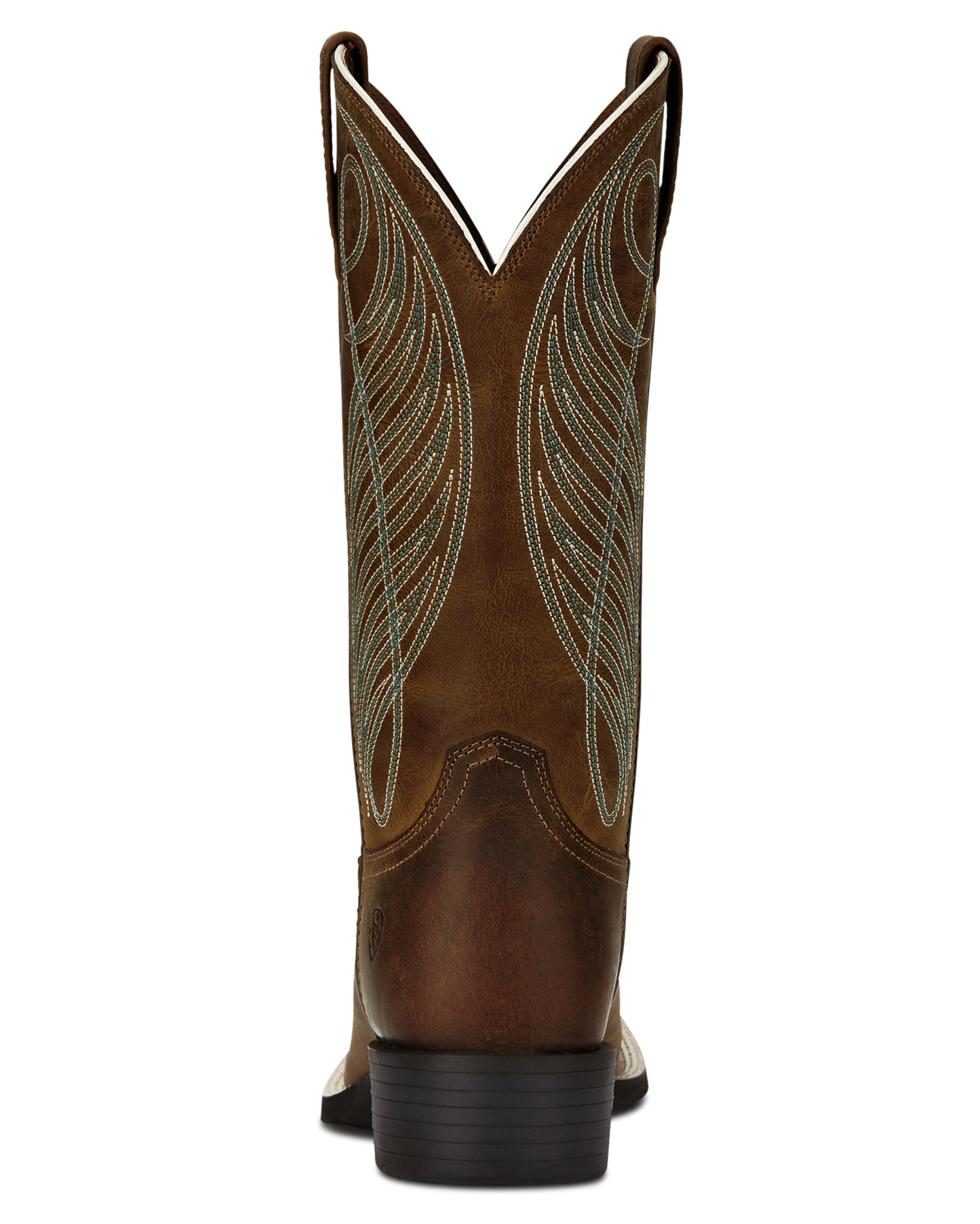 Women's Round Up Wide Square Toe Western Boots - 10018528