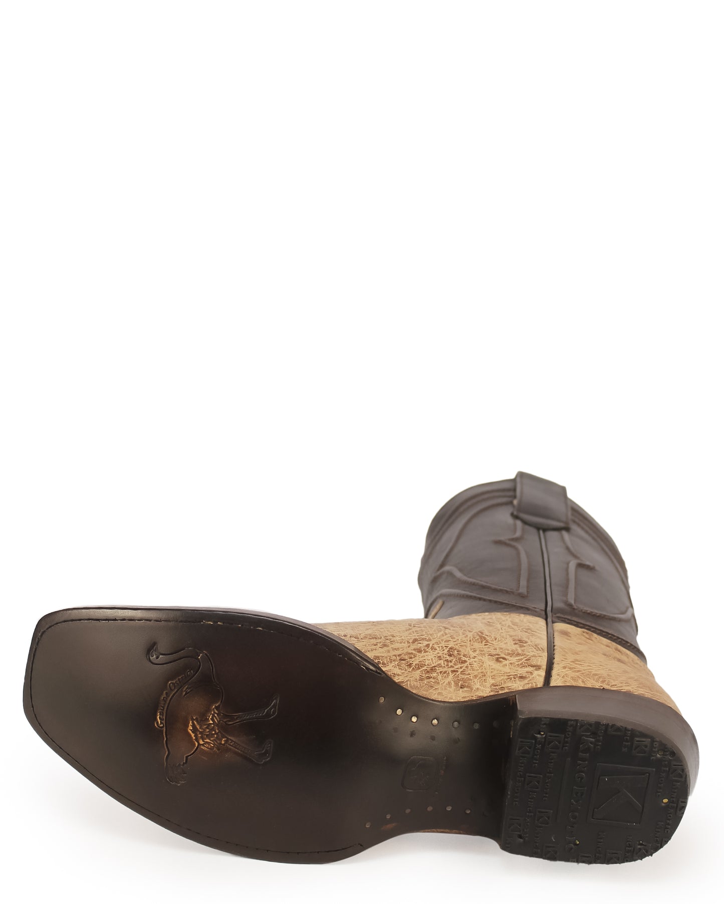 Men's Exotic Cutter Toe Western Boots