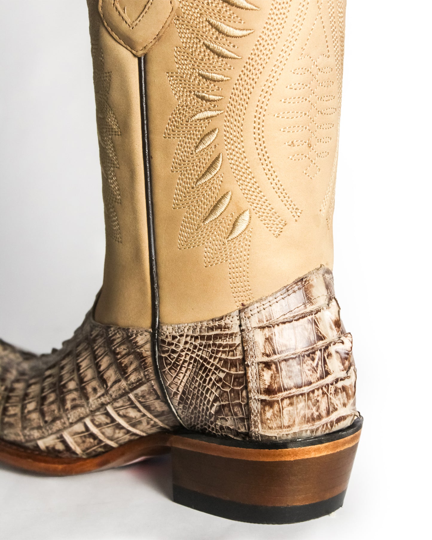 Women's Dubai Toe Caiman Tail Western Boots - 39N0172