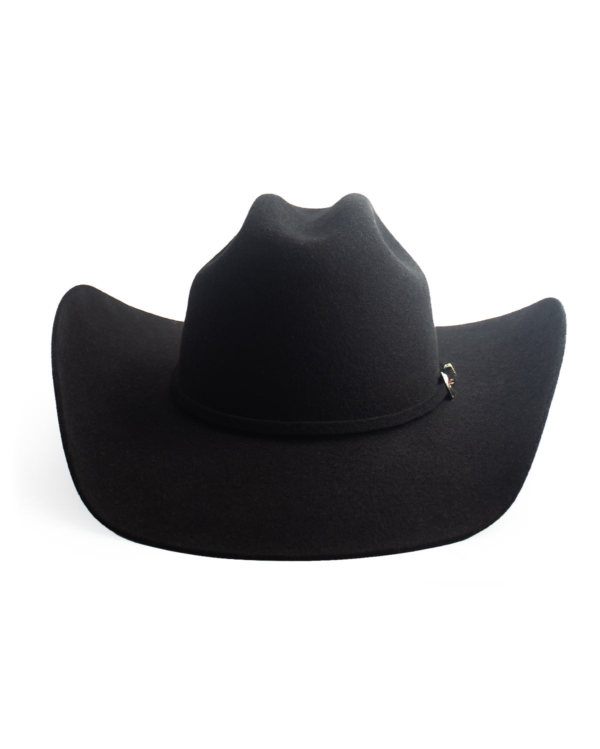 Mesa Pure Wool Black Cattleman Crown Western Hat - Mesa-W5-Black