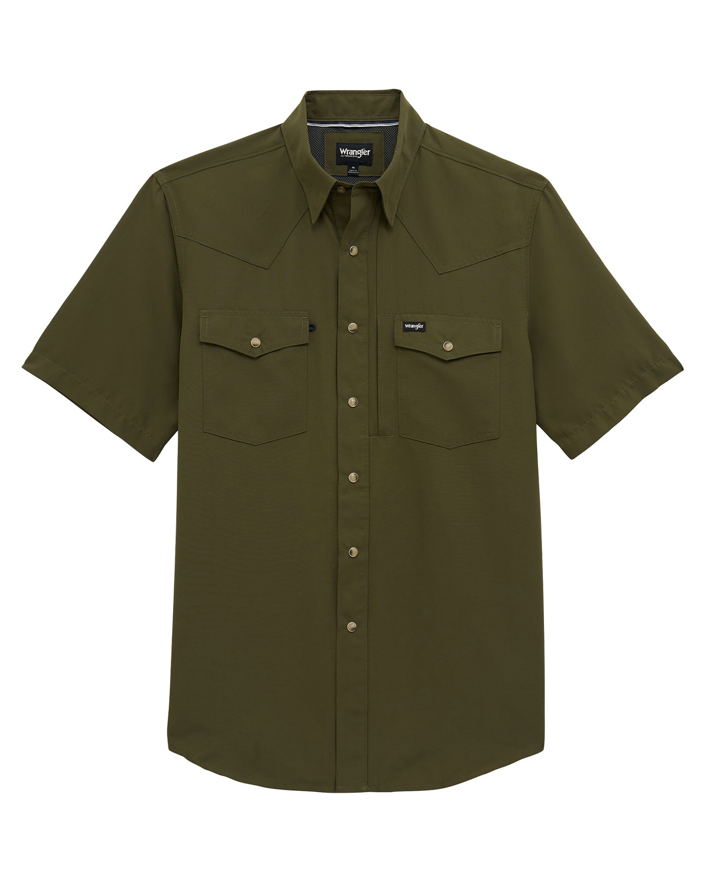 Men's Atg X Wrangler Western Performance Short Sleeve Relaxed Fit Snap Shirt - 112382383