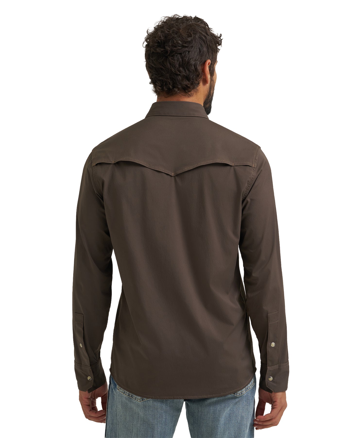 Men's Atg X Wrangler Technical Long Sleeve Regular Fit Snap Shirt - 112382503