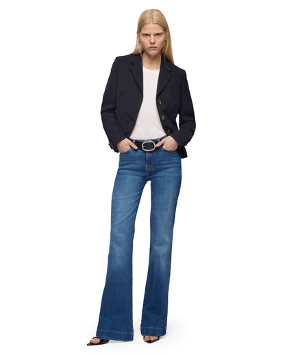 Women's Dojo Slim Illusion Flare Jeans - 7U307C12-1Zm