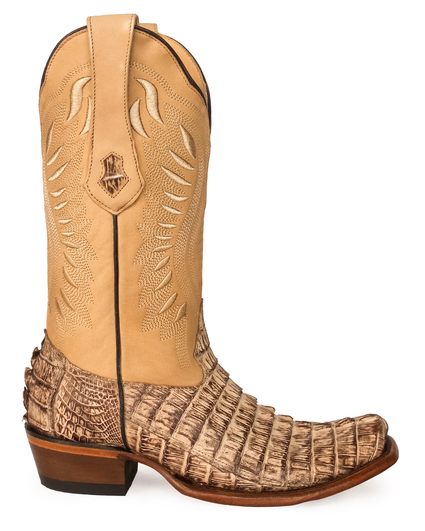 Women's Dubai Toe Caiman Tail Western Boots - 39N0172
