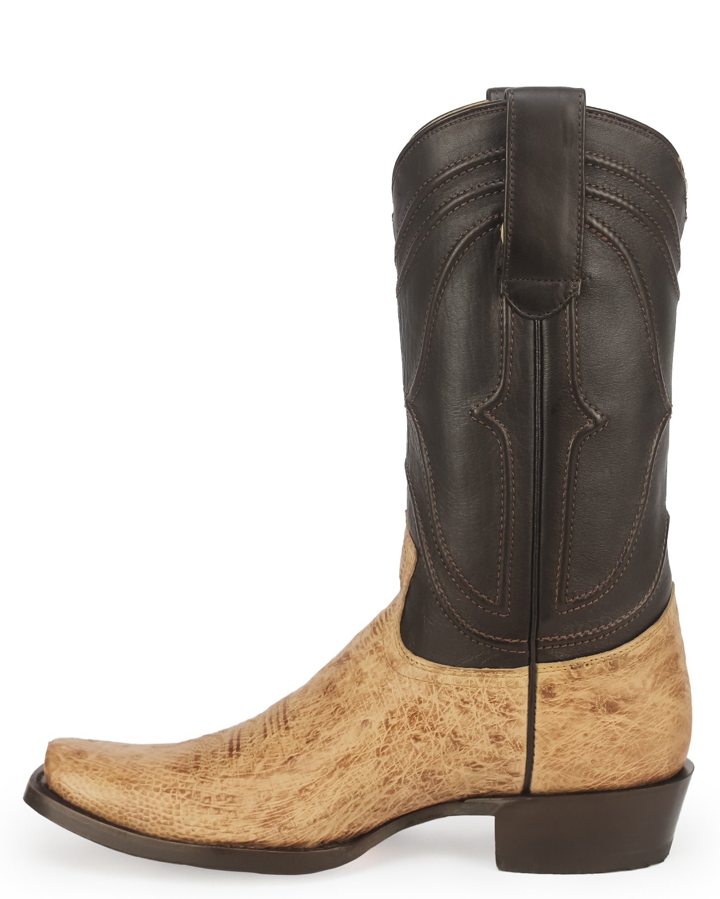 Men's Exotic Cutter Toe Western Boots
