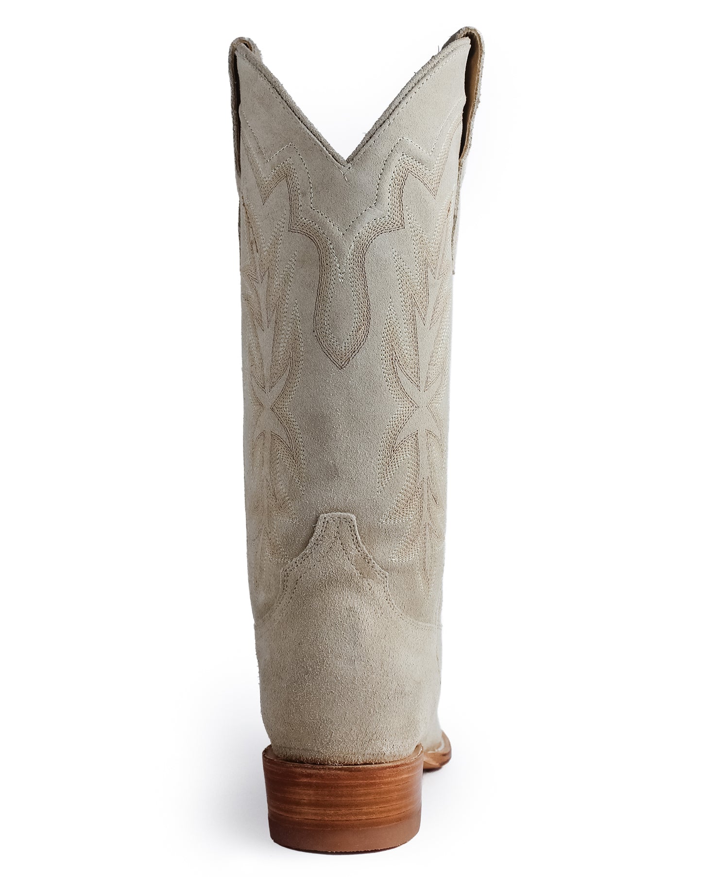 Women's Creme Brulee Suede Vamp And 13"  Shaft Western Boots - 12-021-6105-0207 Ta